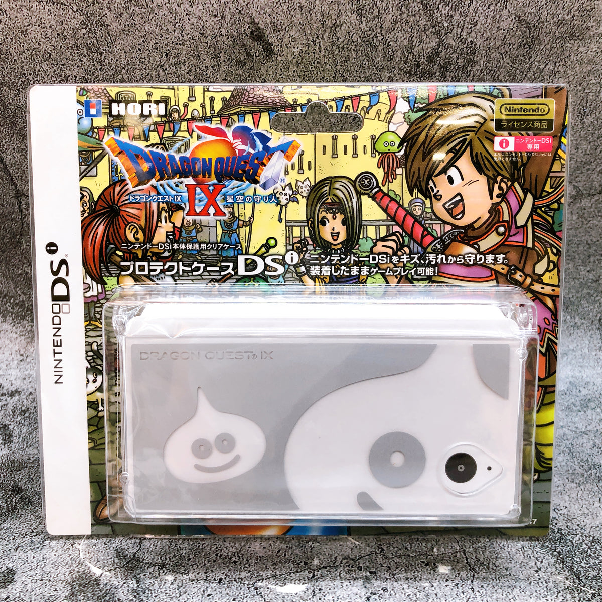 Dragon Quest IX Protective Clear Case for Nintendo DSi HORI Japan NEW AUTHENTIC