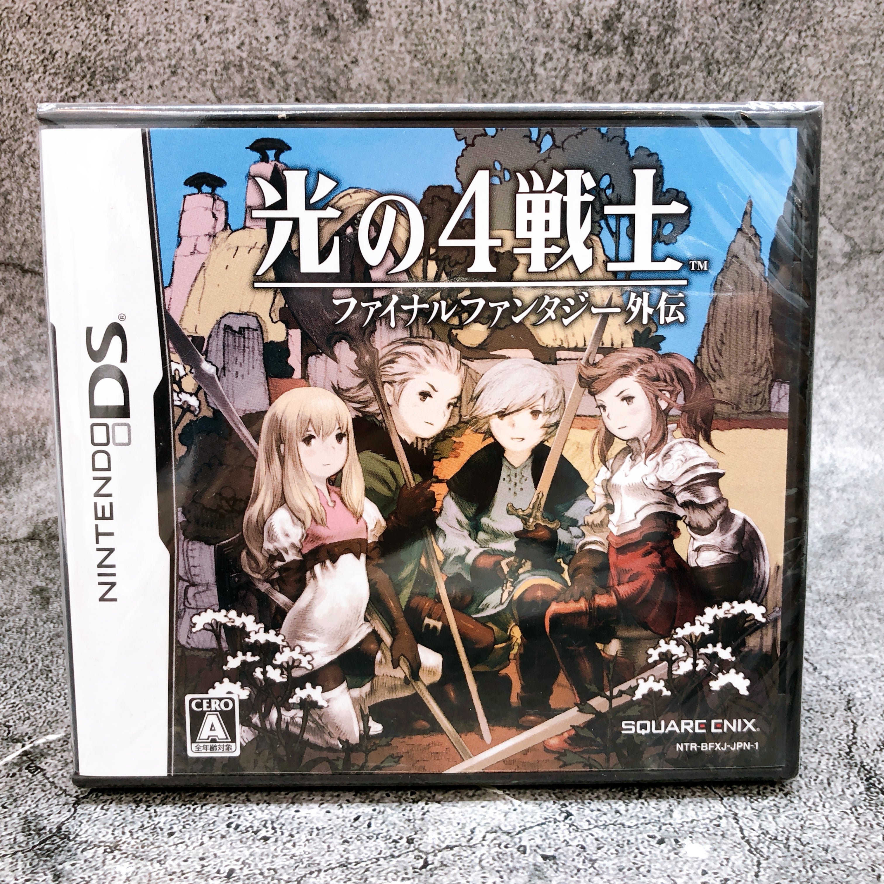 Nintendo DS Final Fantasy The 4 Heroes of Light Square Enix Game Sealed New