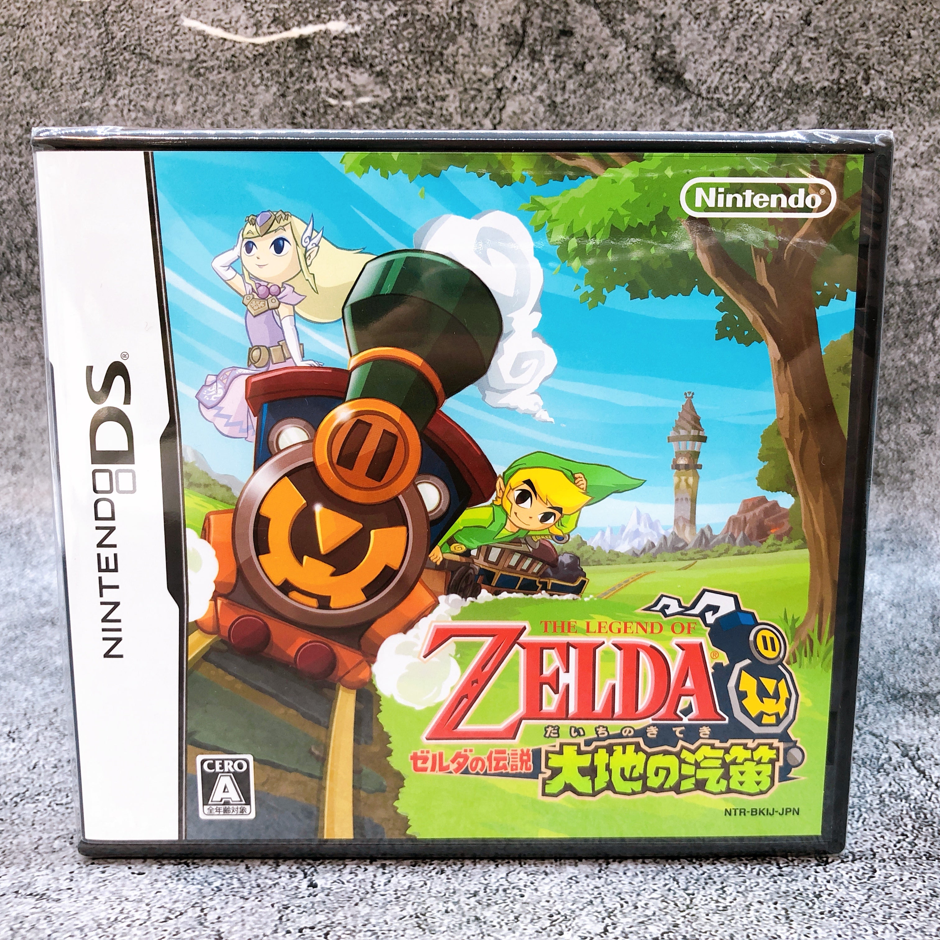 Nintendo DS The Legend of Zelda Spirit Tracks Japan Game Sealed New