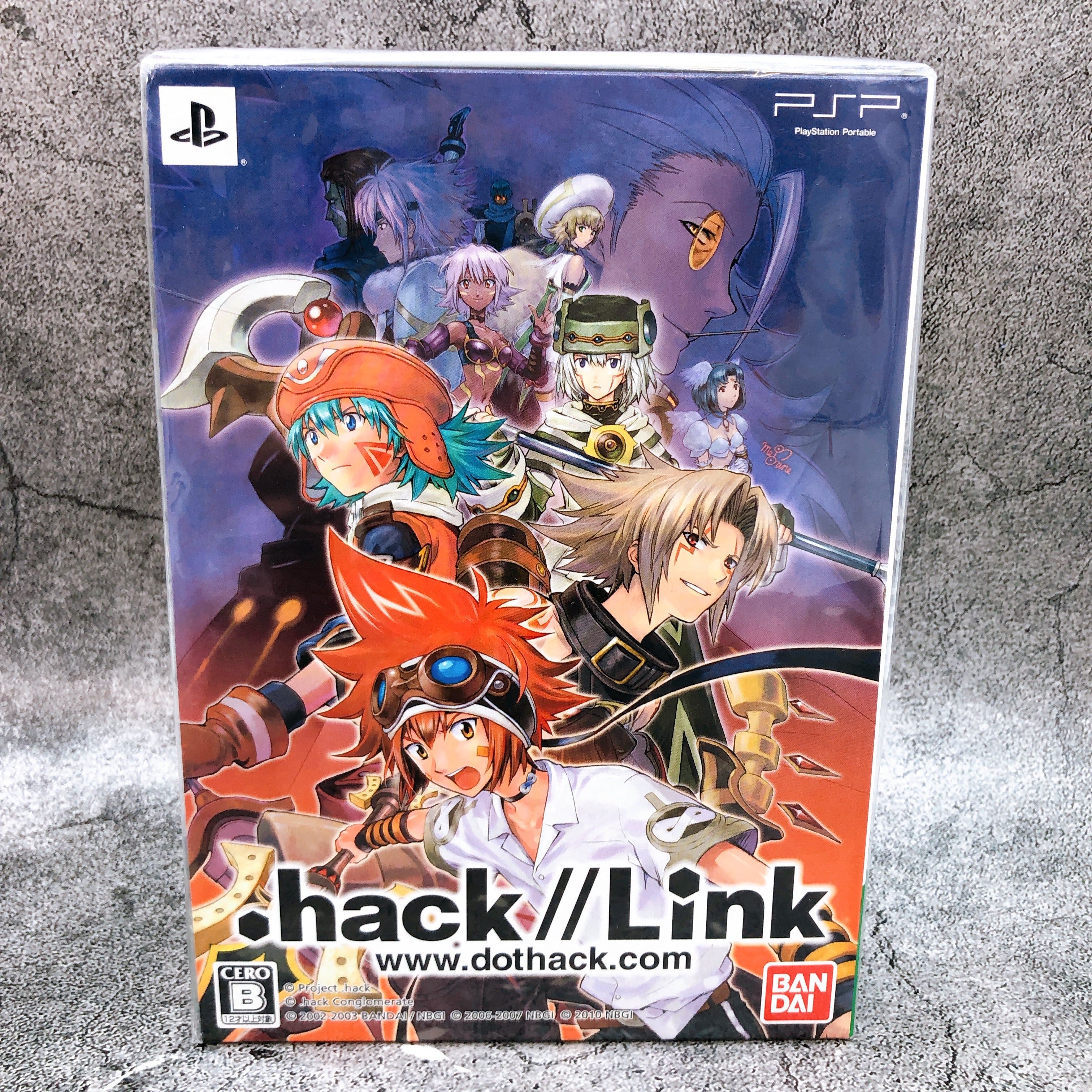 PSP .hack//link historical DVD Disc Game PlayStation Portable Sealed New