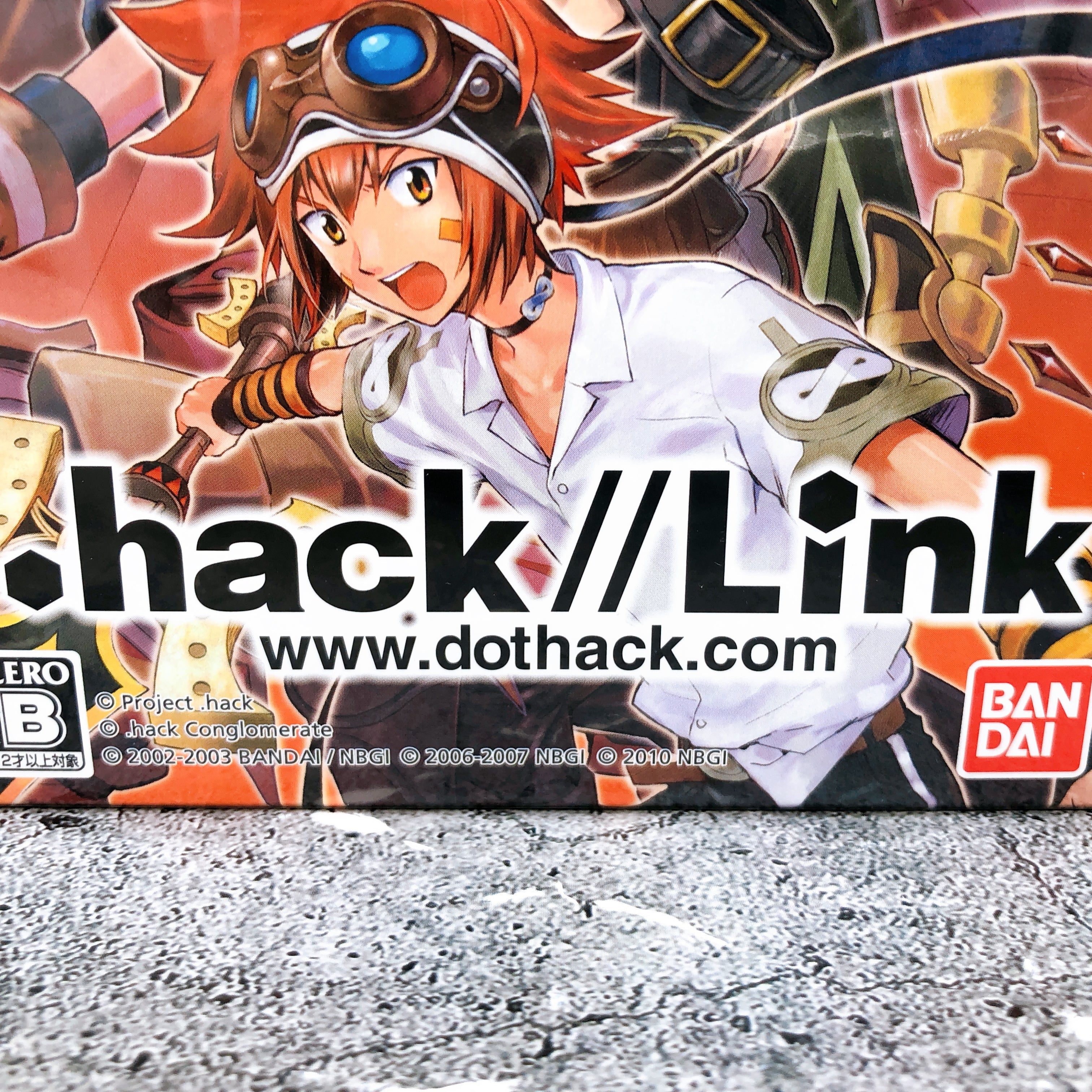 PSP .hack//link historical DVD Disc Game PlayStation Portable Sealed New