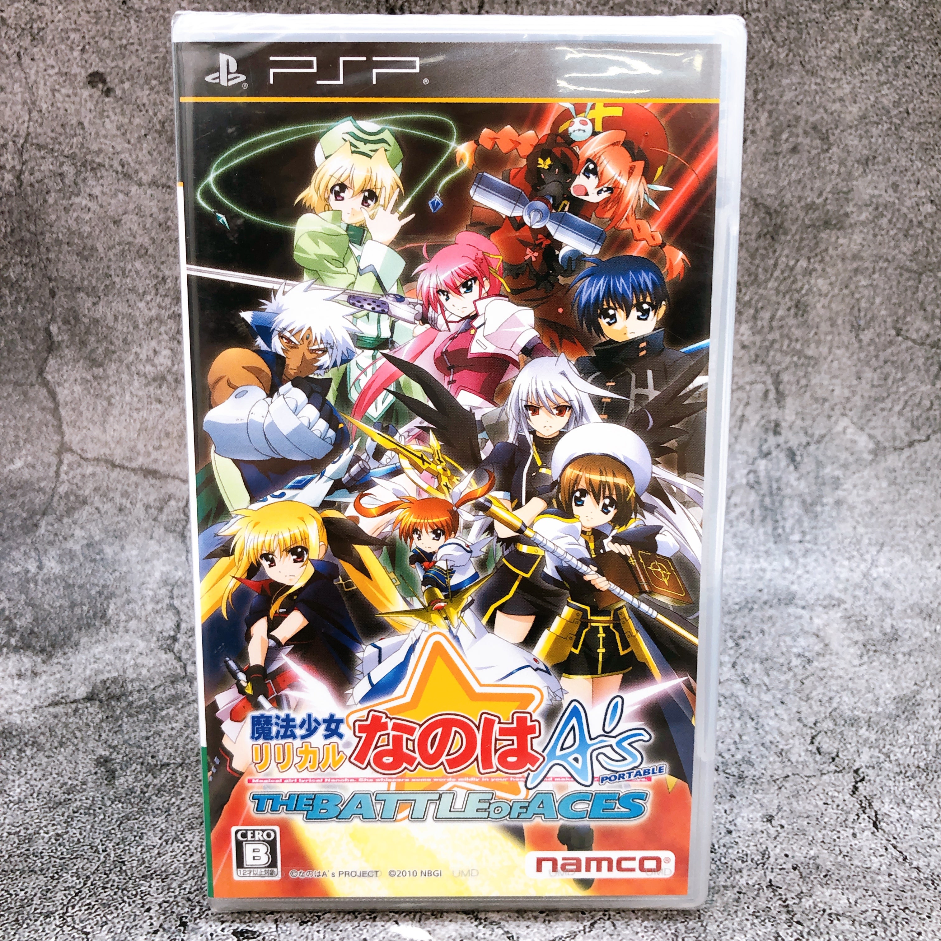 PSP Magical Girl Lyrical Nanoha A's The Battle of Aces Portable Game Sealed New