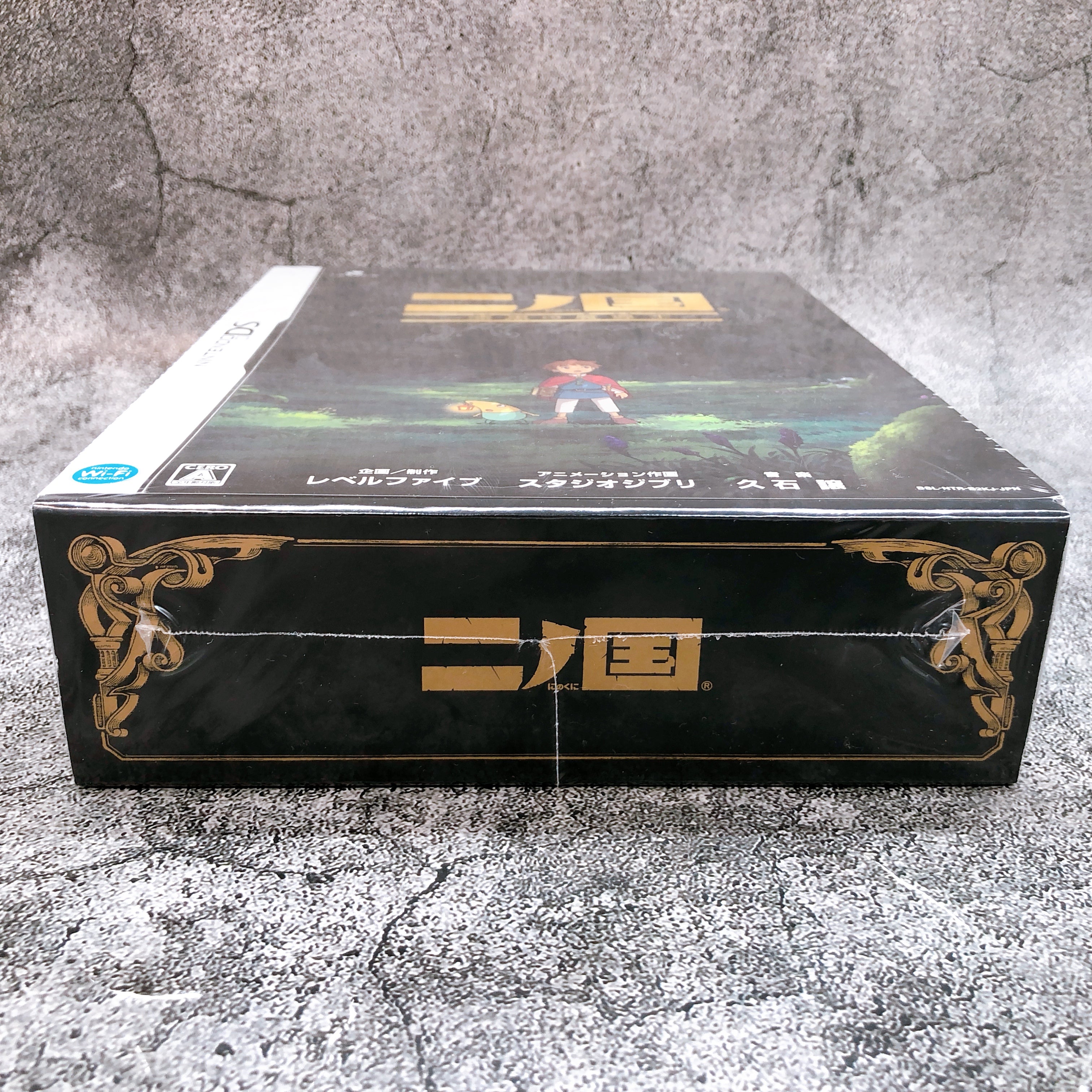 Nintendo DS Ninokuni Ni no Kuni Shikkoku no Madoushi Ghibli Game Sealed New