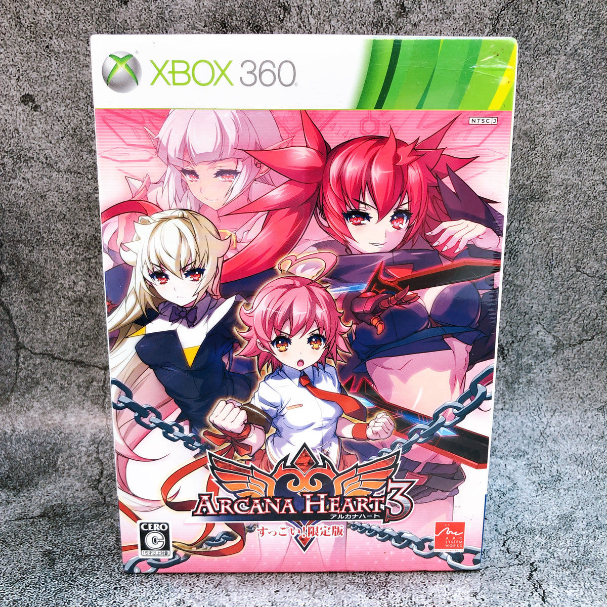 Microsoft Xbox 360 Arcana Heart 3 Limited Box ARC System Works Japan Game Sealed