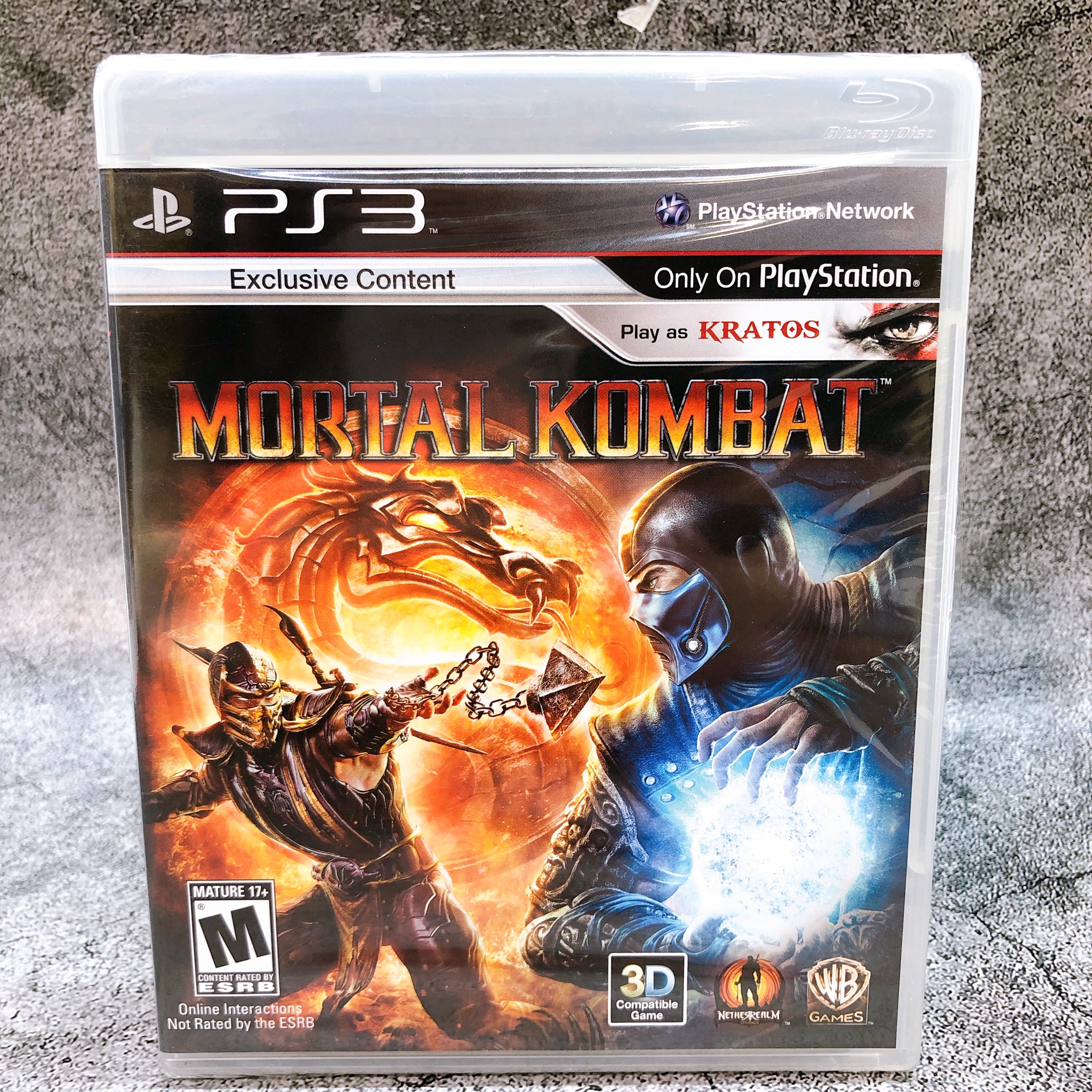 Playstation 3 Mortal Kombat PS3 Warner Bros. Sony USA Game Sealed New