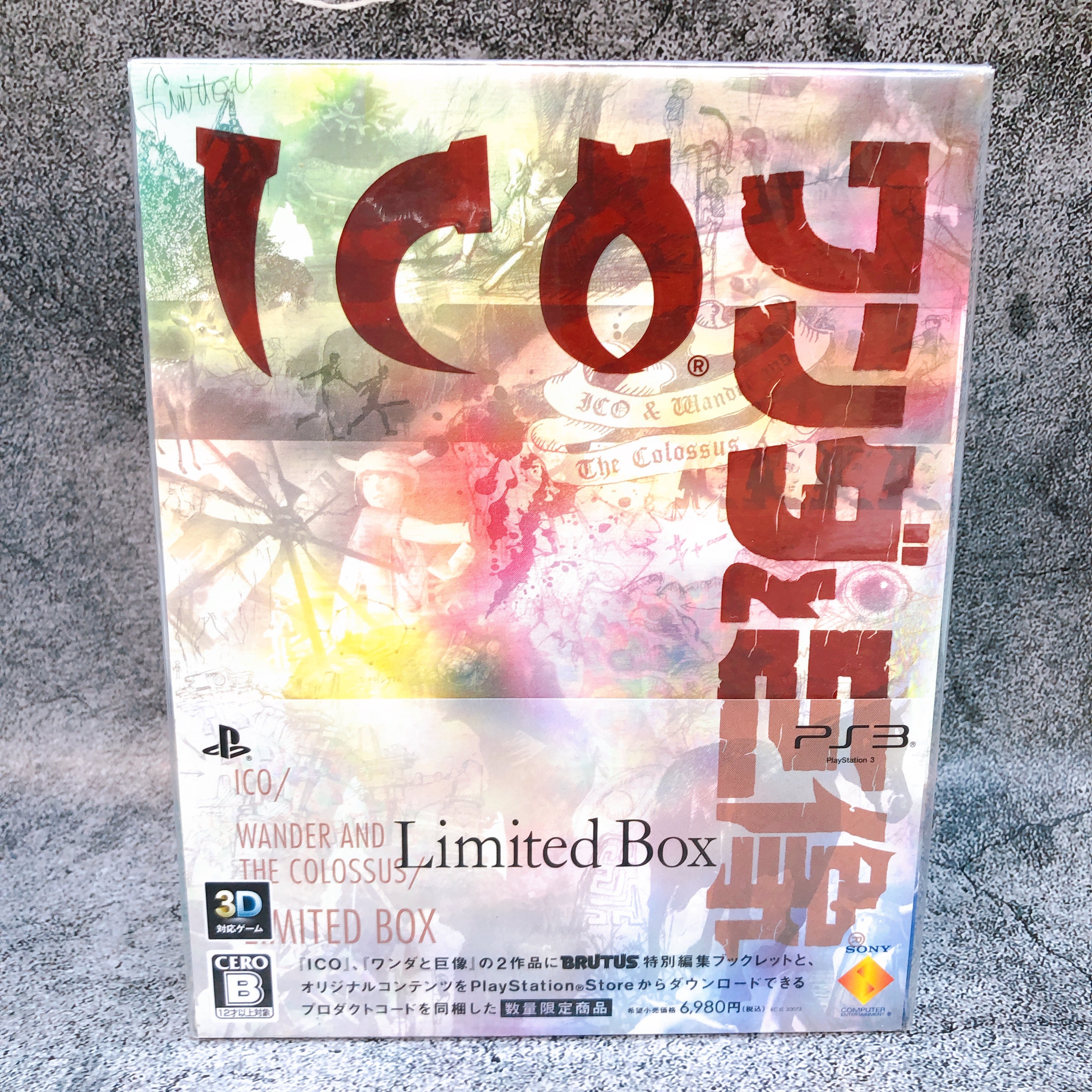 PlayStation 3 ICO WANDER & Shadow of THE COLOSSUS Limited Box PS3 Japan Sealed