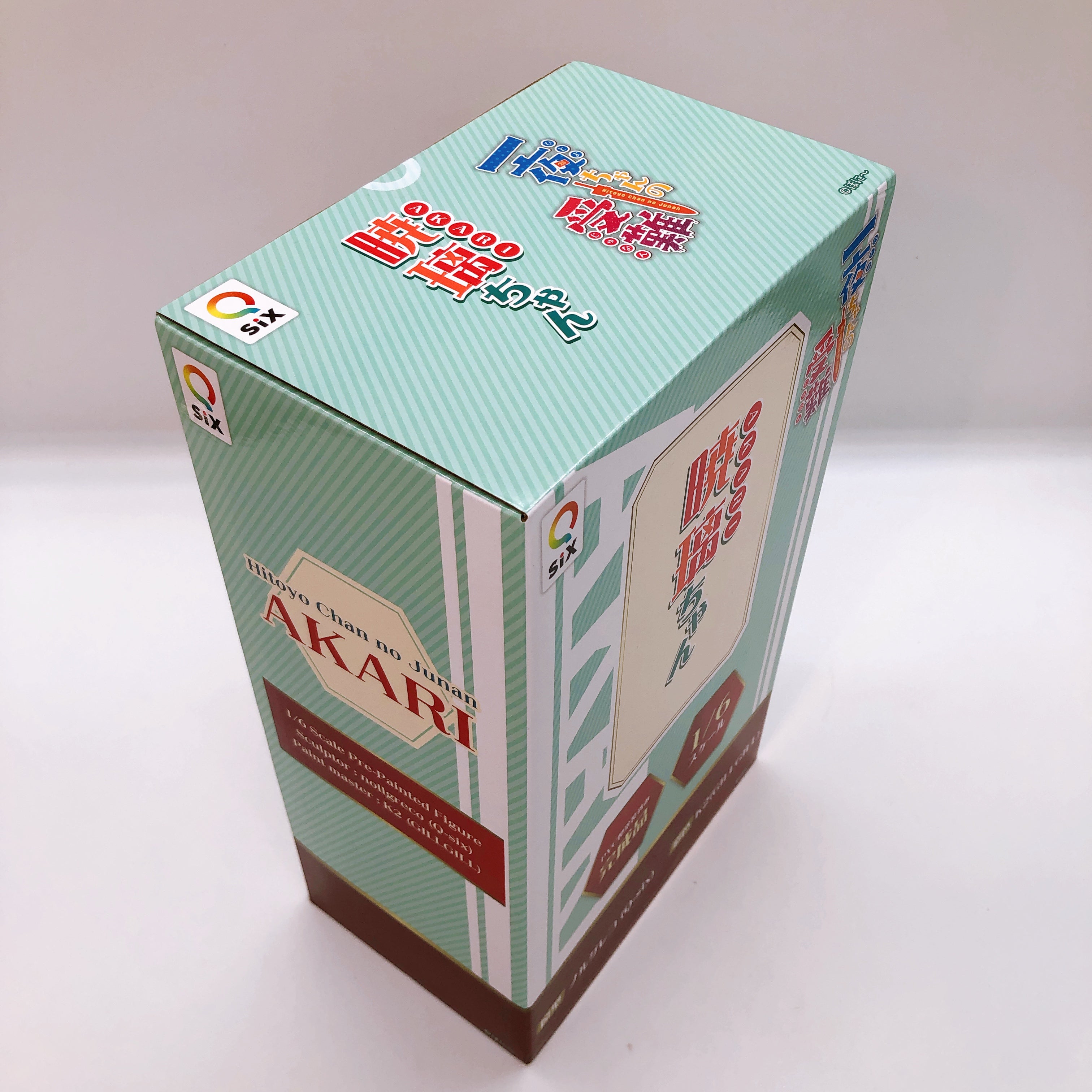 Hitoyo Chan no Junan Akari chan 1/6 Complete Figure Q-six FASTSHIP from Japan