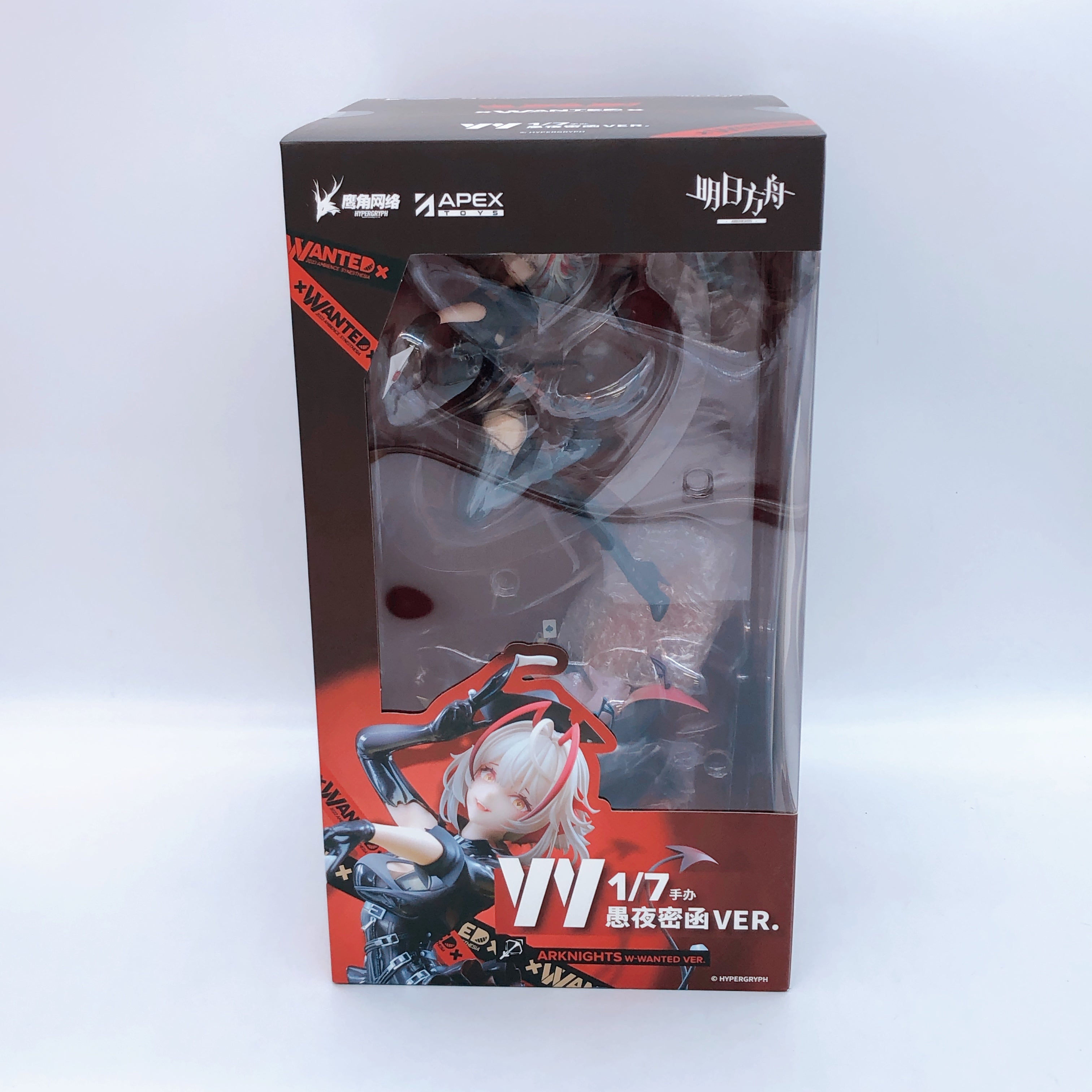 【特典付き】アークナイツ W-WANTED VER. 完成品フィギュア APEX 駿河屋 -<新品>[特典付き] W-WANTED Ver. 「アークナイツ」 PVC＆ABS製