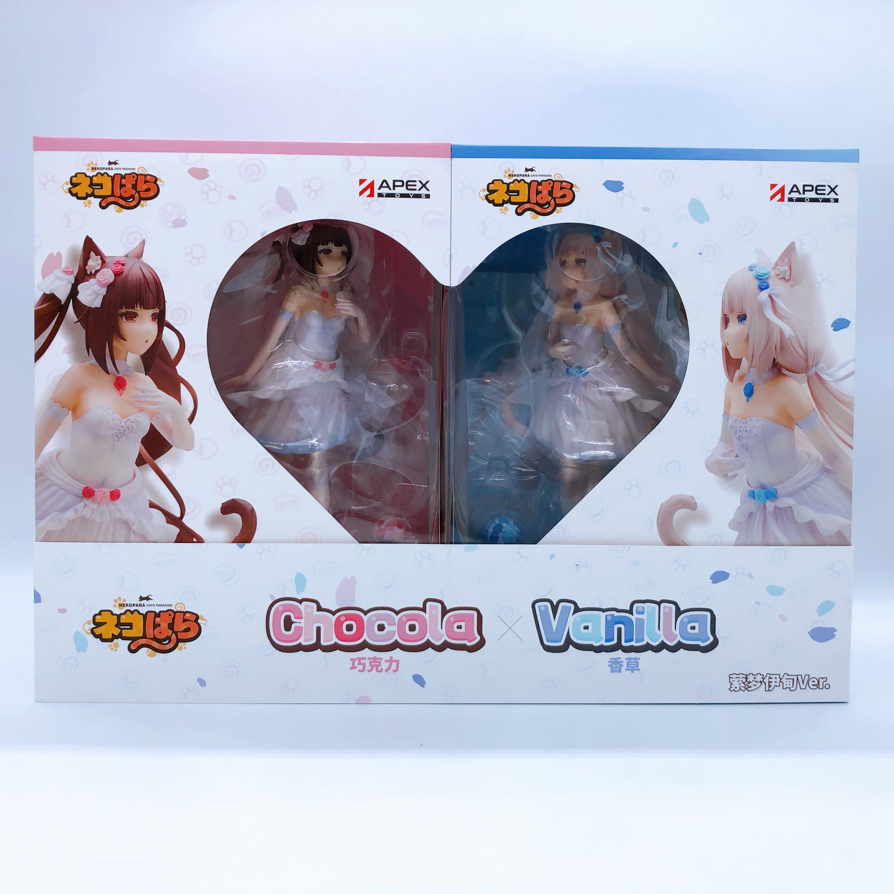 APEX Nekopara Chocola & Vanilla Dream of Eden ver. 1/7 Scale Figure NEW