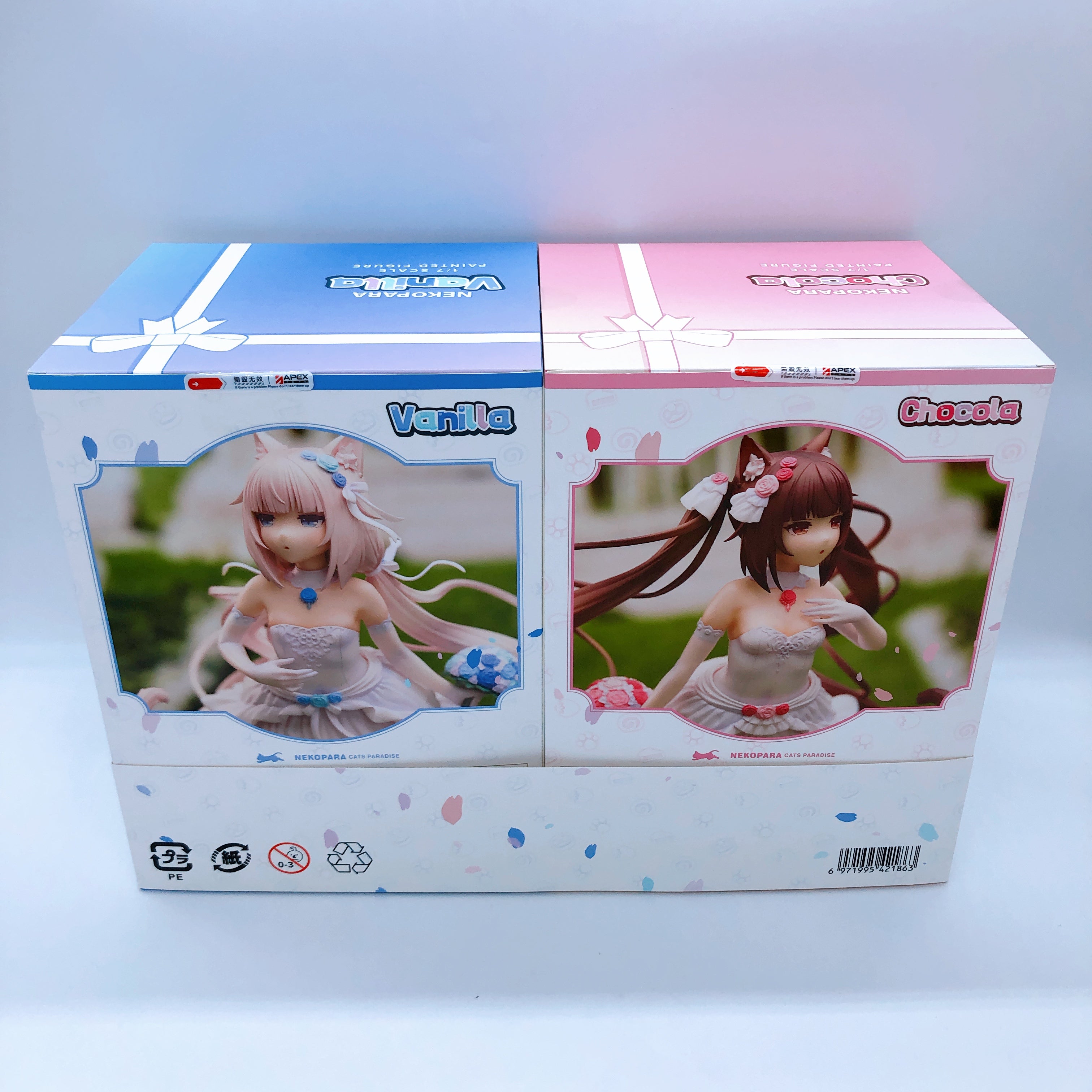 APEX Nekopara Chocola & Vanilla Dream of Eden ver. 1/7 Scale Figure NEW