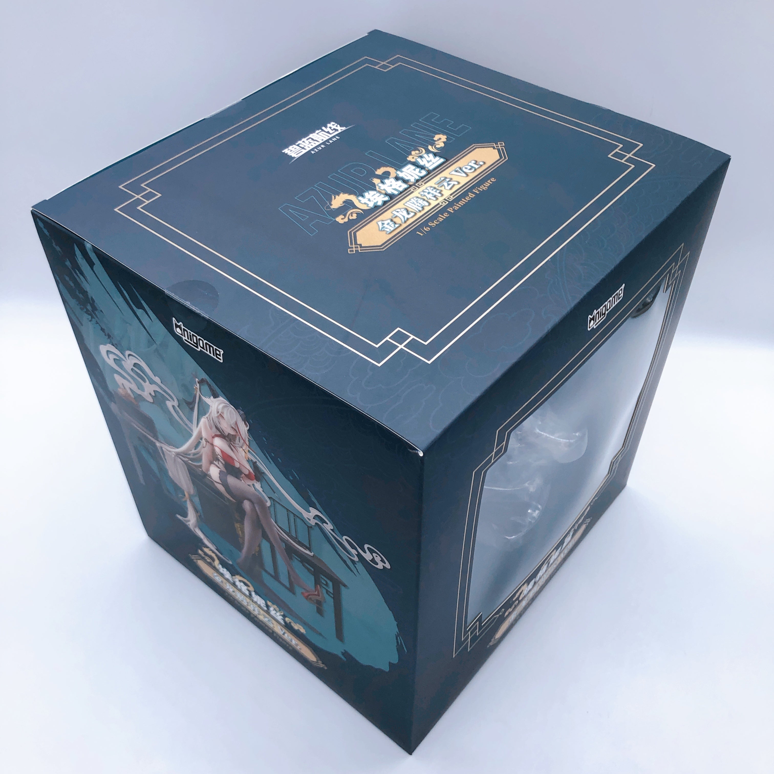 AniGame Azur Lane Agir Golden Dragon Among Auspicious Clouds ver. 1/6 Figure NEW