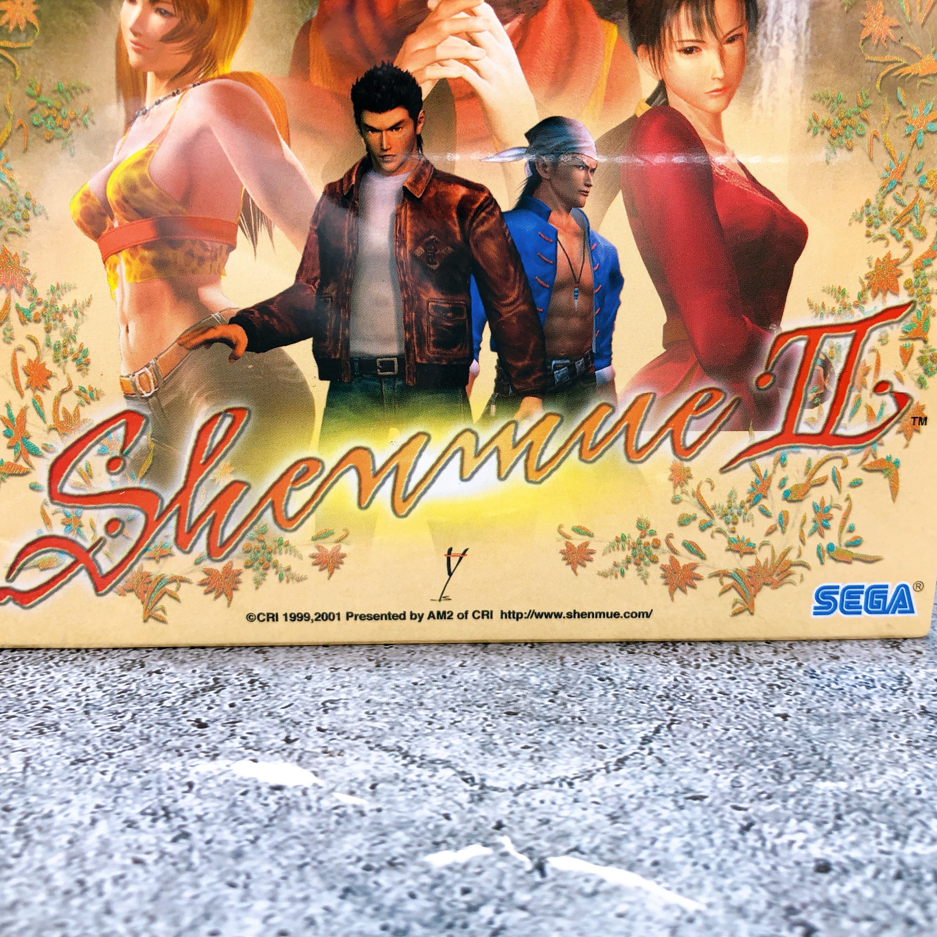SEGA Dreamcast Shenmue II First Limited Edition DC Game Japan Sealed FASTSHIP