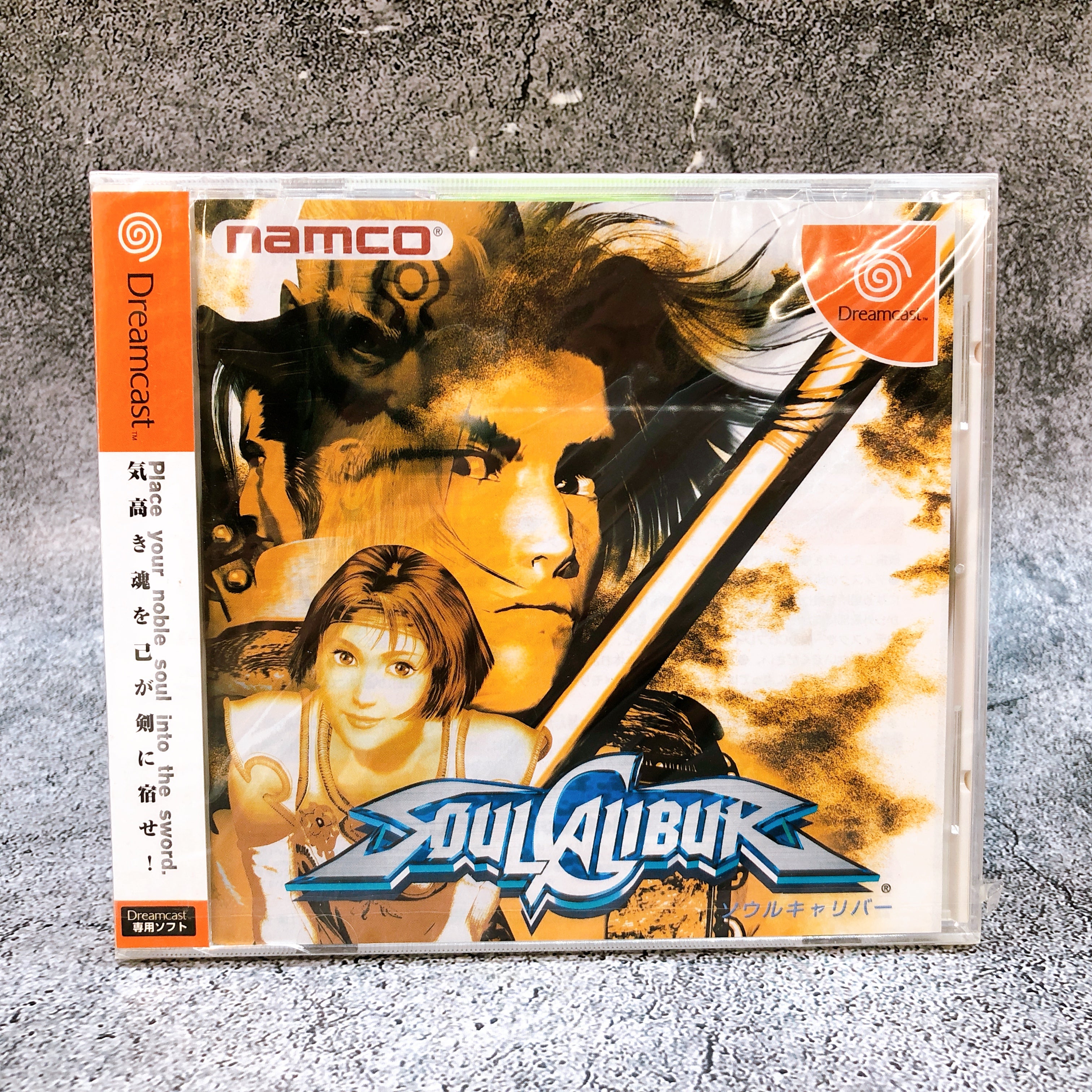 SEGA Dreamcast SOUL CALIBUR Namco Japan Retro Fighting DC Game Sealed New