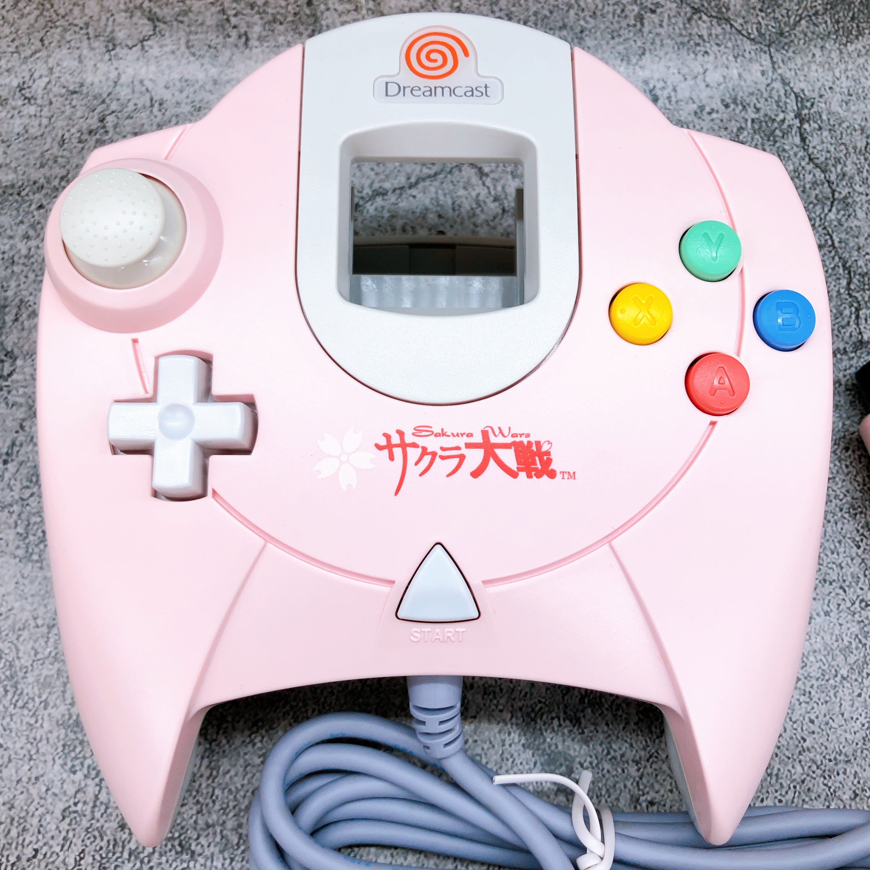 SEGA Dreamcast Controller Sakura Taisen Wars Pink ver. HKT-7700-19 Boxed Tested