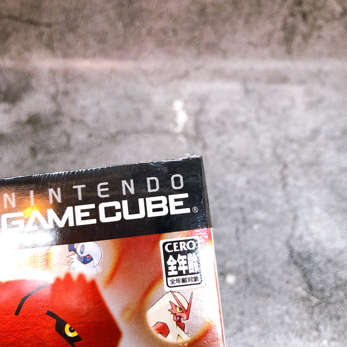 Nintendo GameCube Pokemon Box Ruby & Sapphire GC Utility Tool Game Japan Sealed