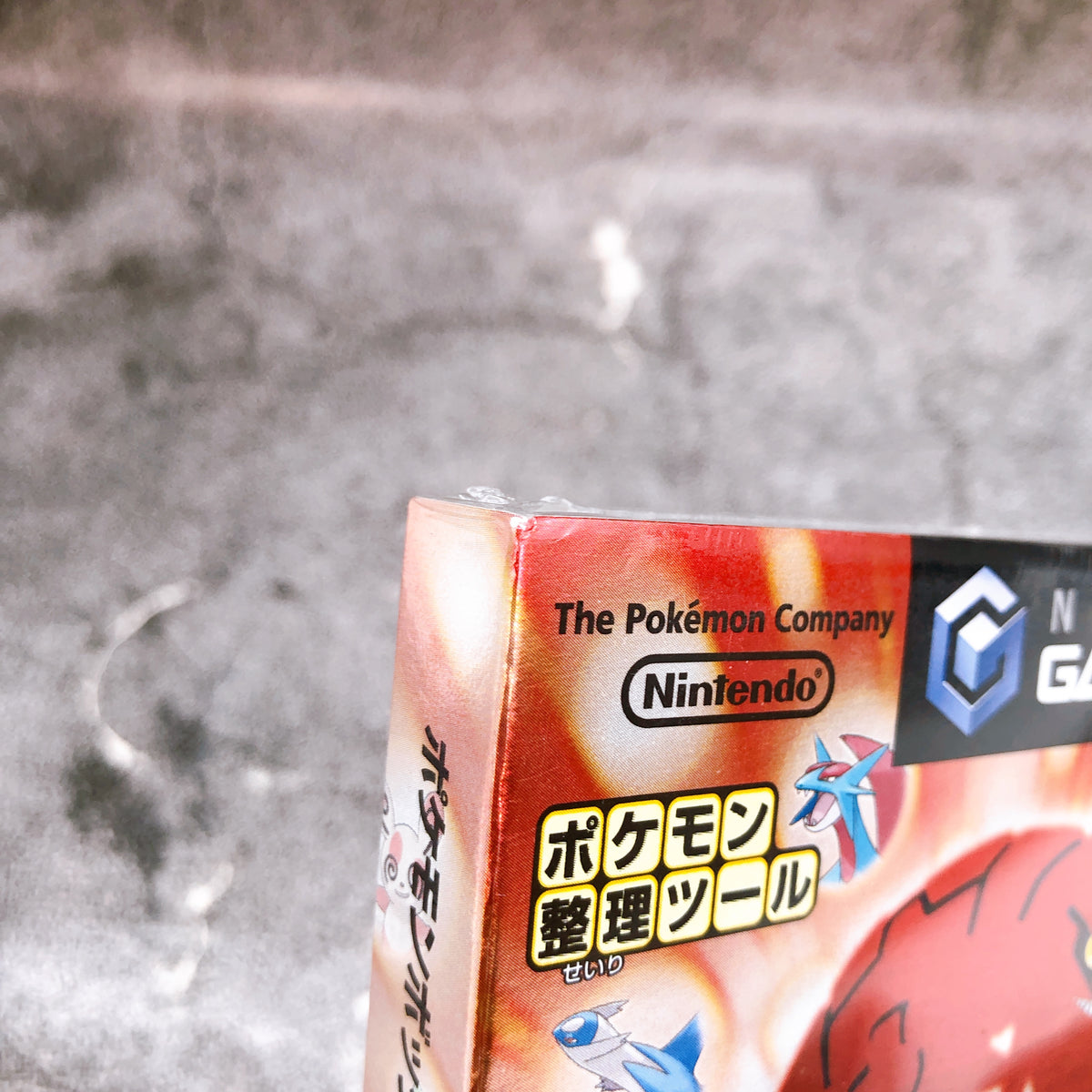 Nintendo GameCube Pokemon Box Ruby & Sapphire GC Utility Tool Game Japan Sealed