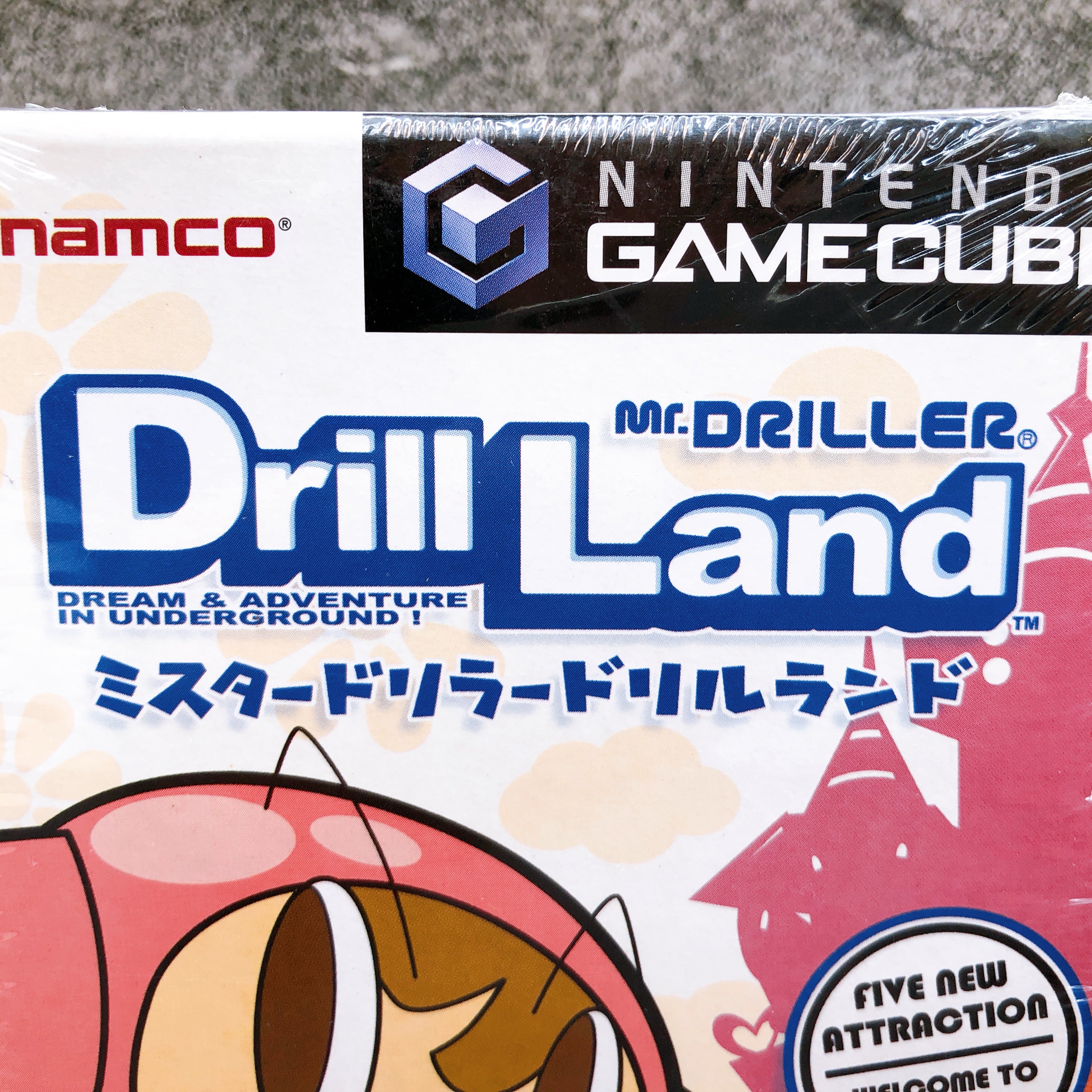 Nintendo GameCube Mr. Driller Drill Land GC Namco Japan Game Sealed New