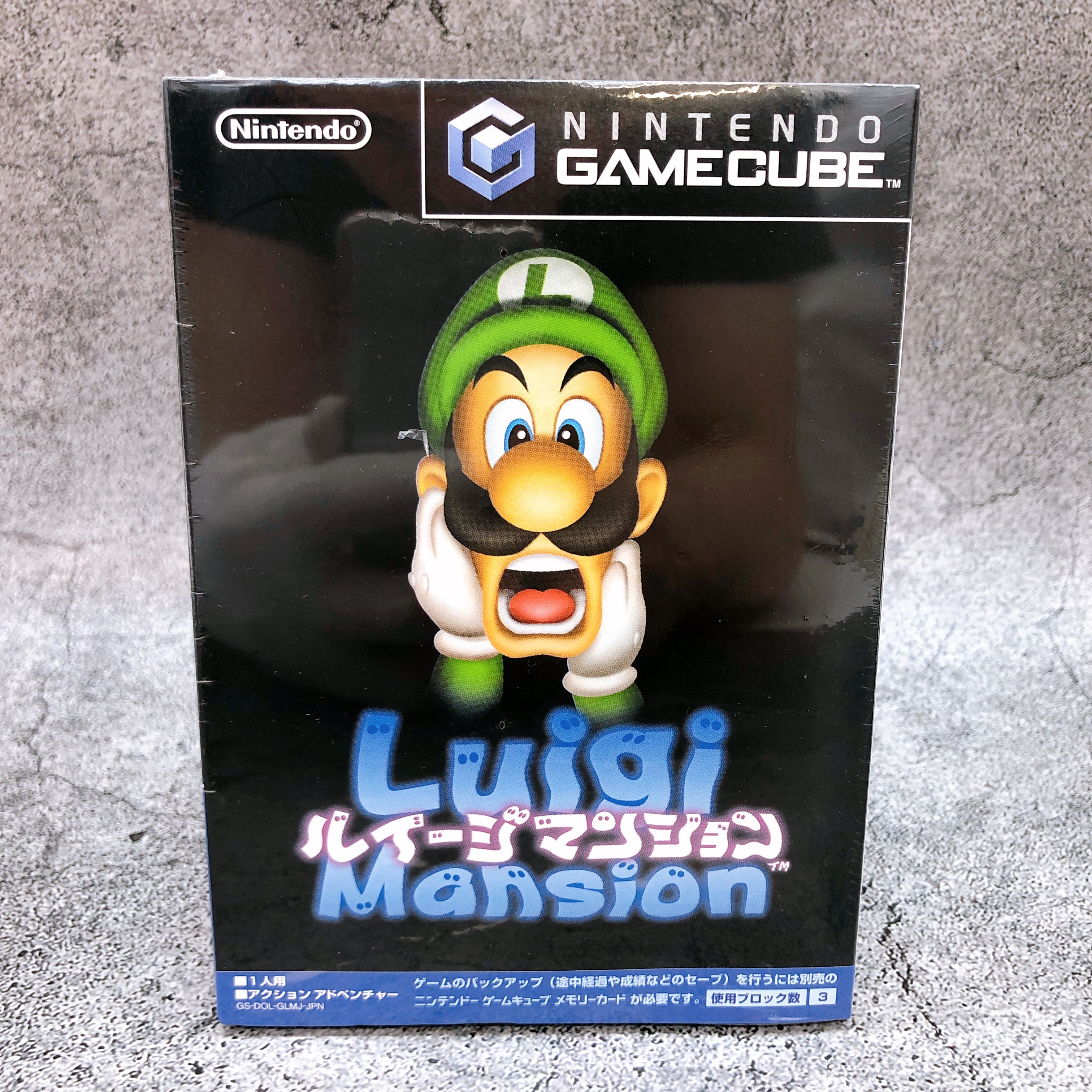 Nintendo GameCube Luigi's Mansion GC Japan Luigi 2001 Game Sealed New