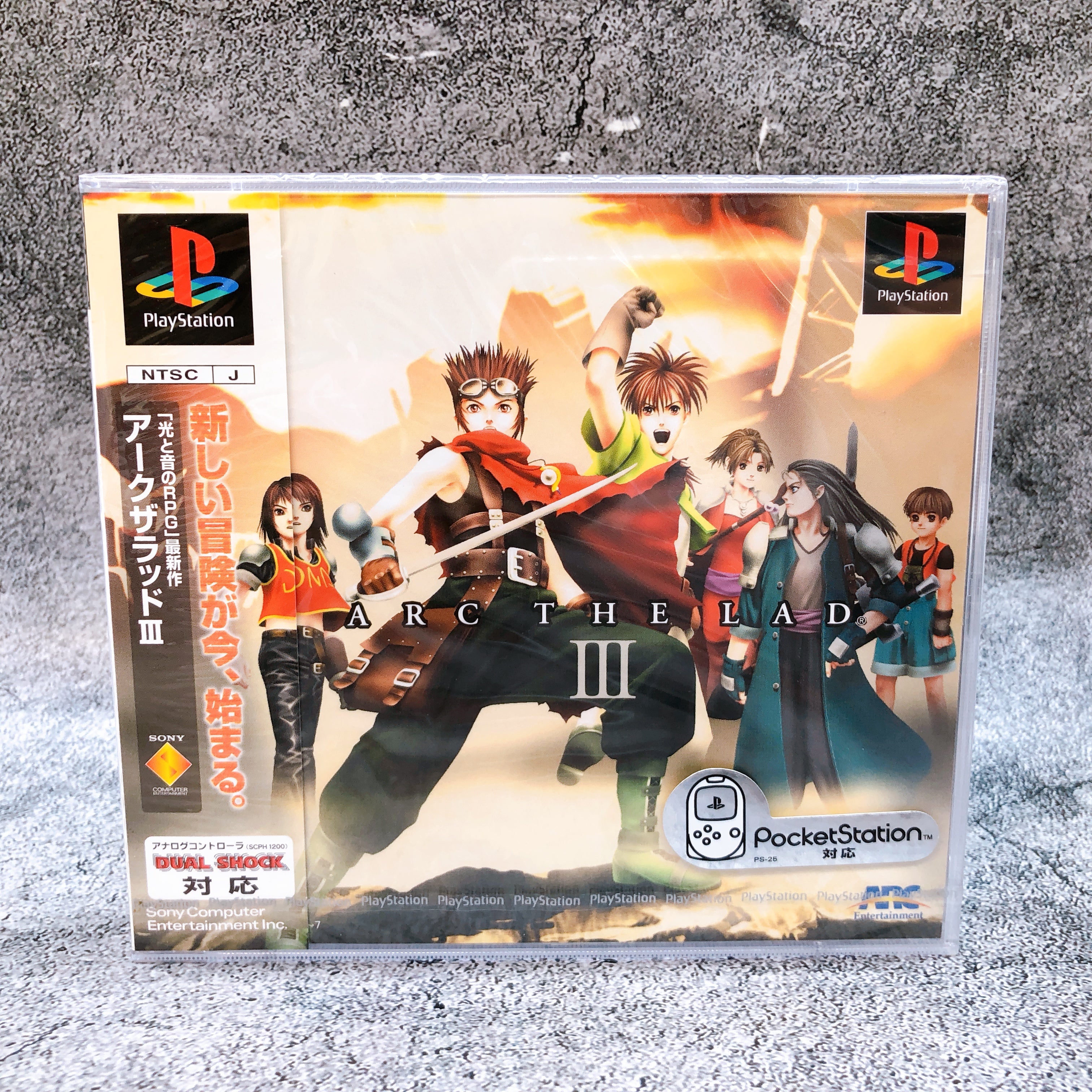 Playstation Arc the Lad III 3 PS1 Sony Japan Game Sealed NEW