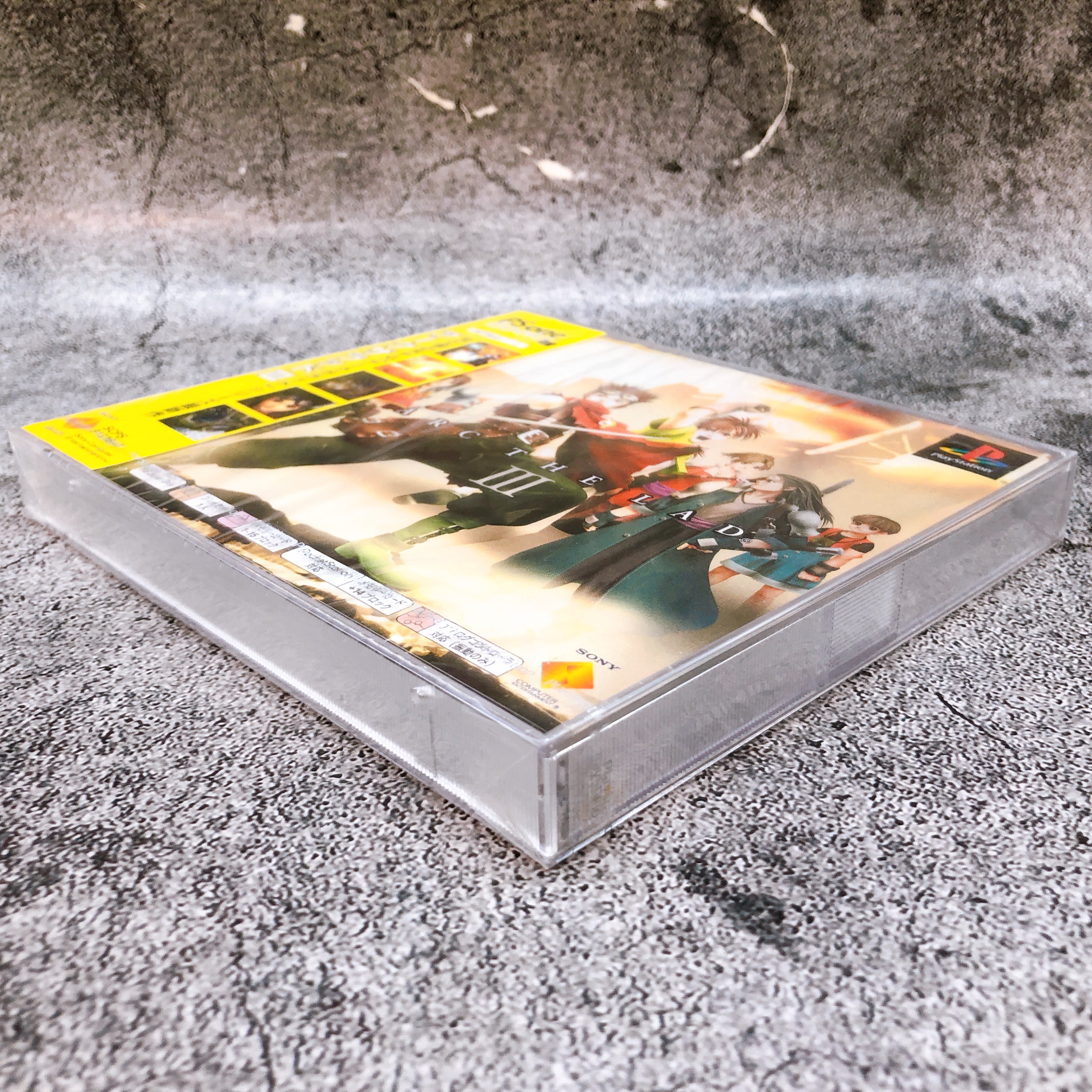 Playstation ARC THE LAD III 3 PS one Books PS1 Sony Game Sealed New