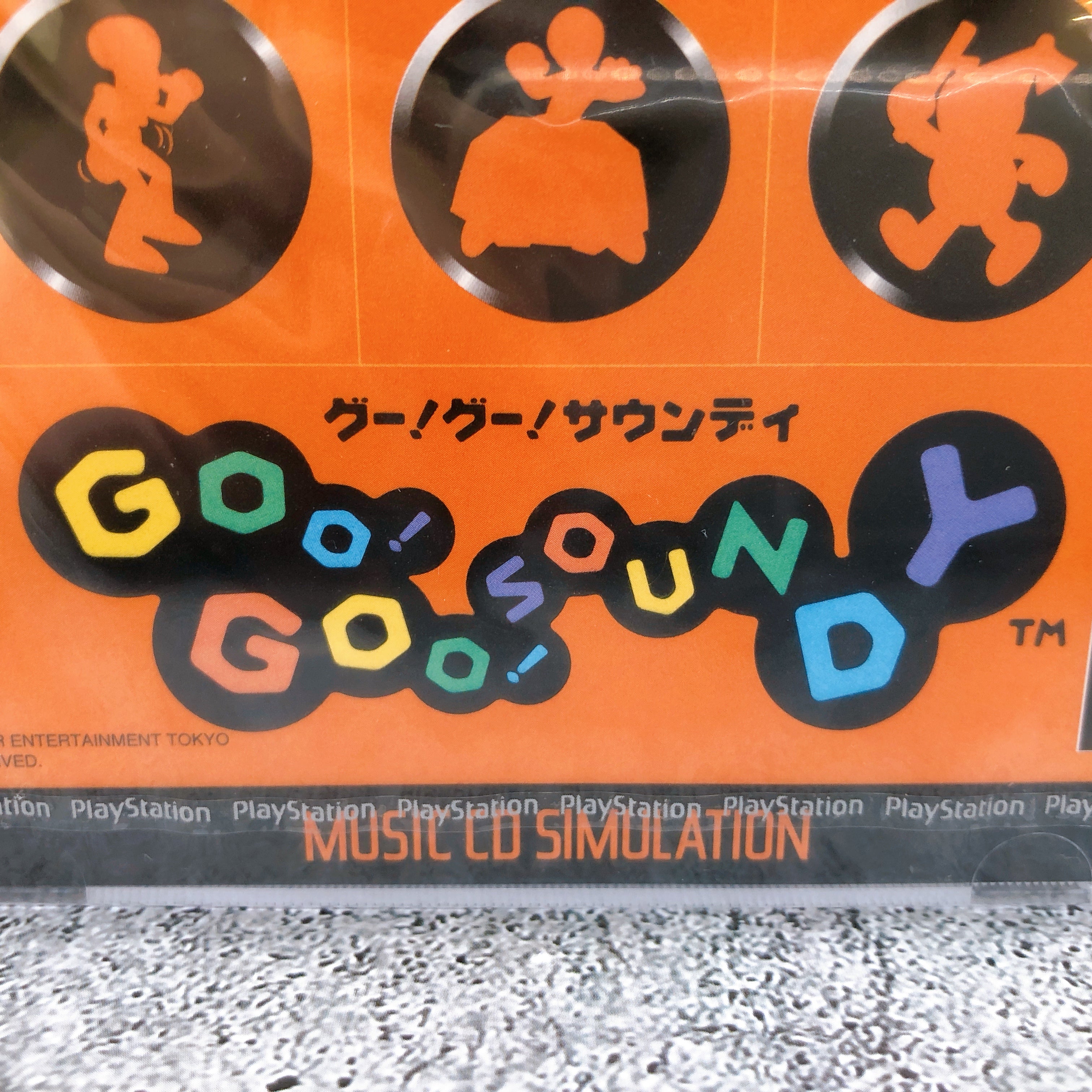 Playstation Goo! Goo! Soundy PS1 Konami Rhythm Action Japan Game Sealed New
