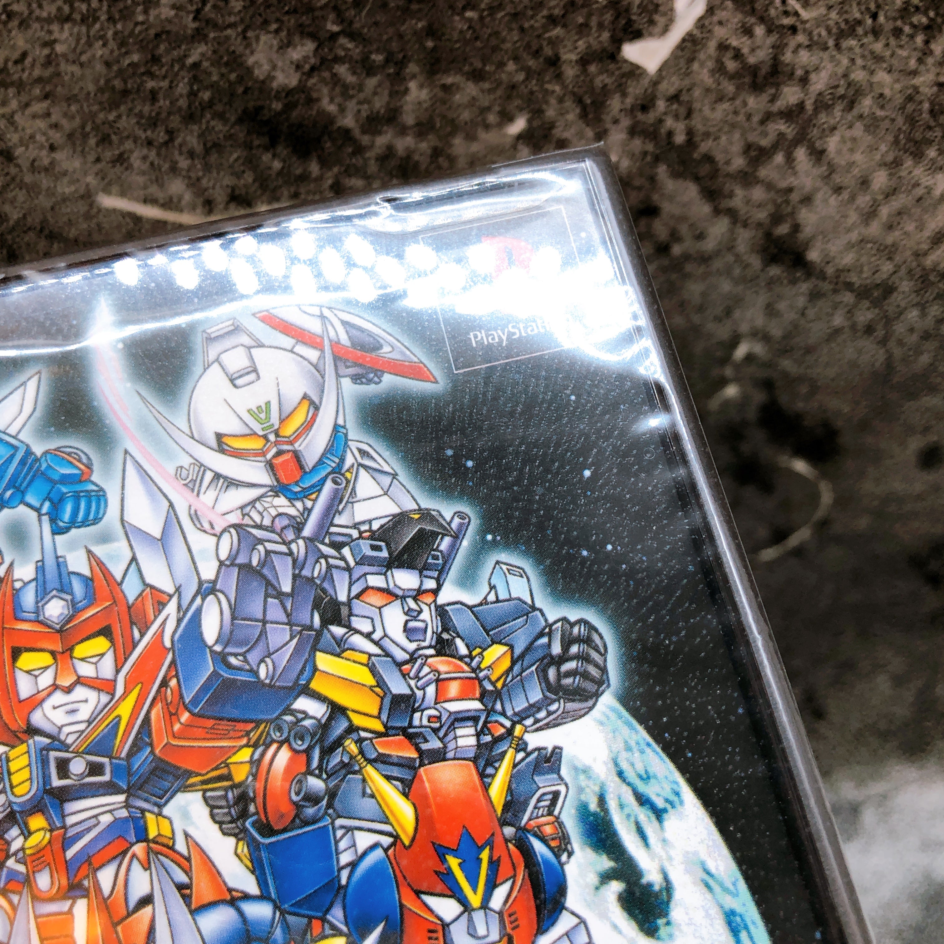PS1 Super Robot Wars Alpha Gaiden & Memory Card Case Set Japan Game Sealed NEW