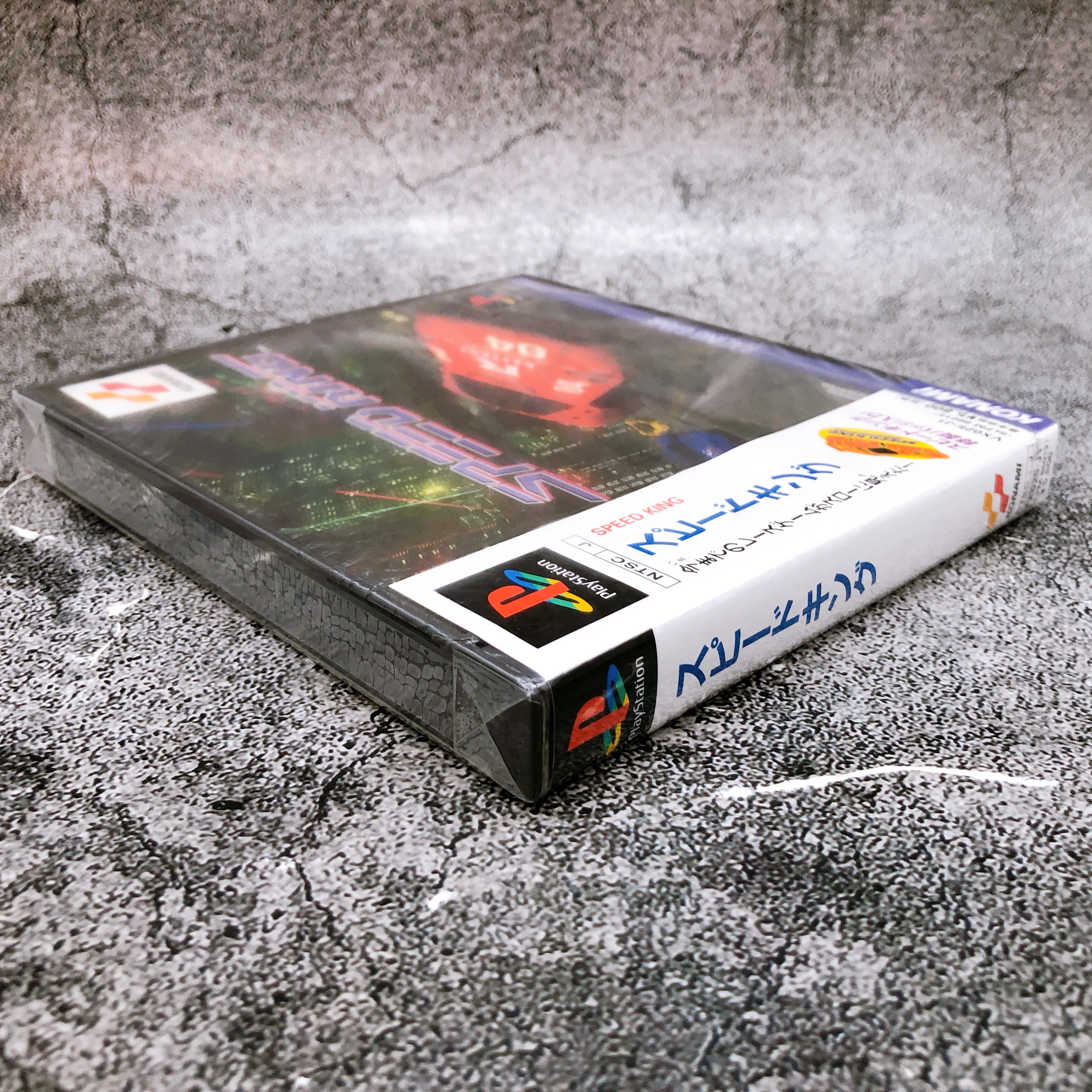 Playstation Speed King PS1 Sony Konami Racing Game Sealed New