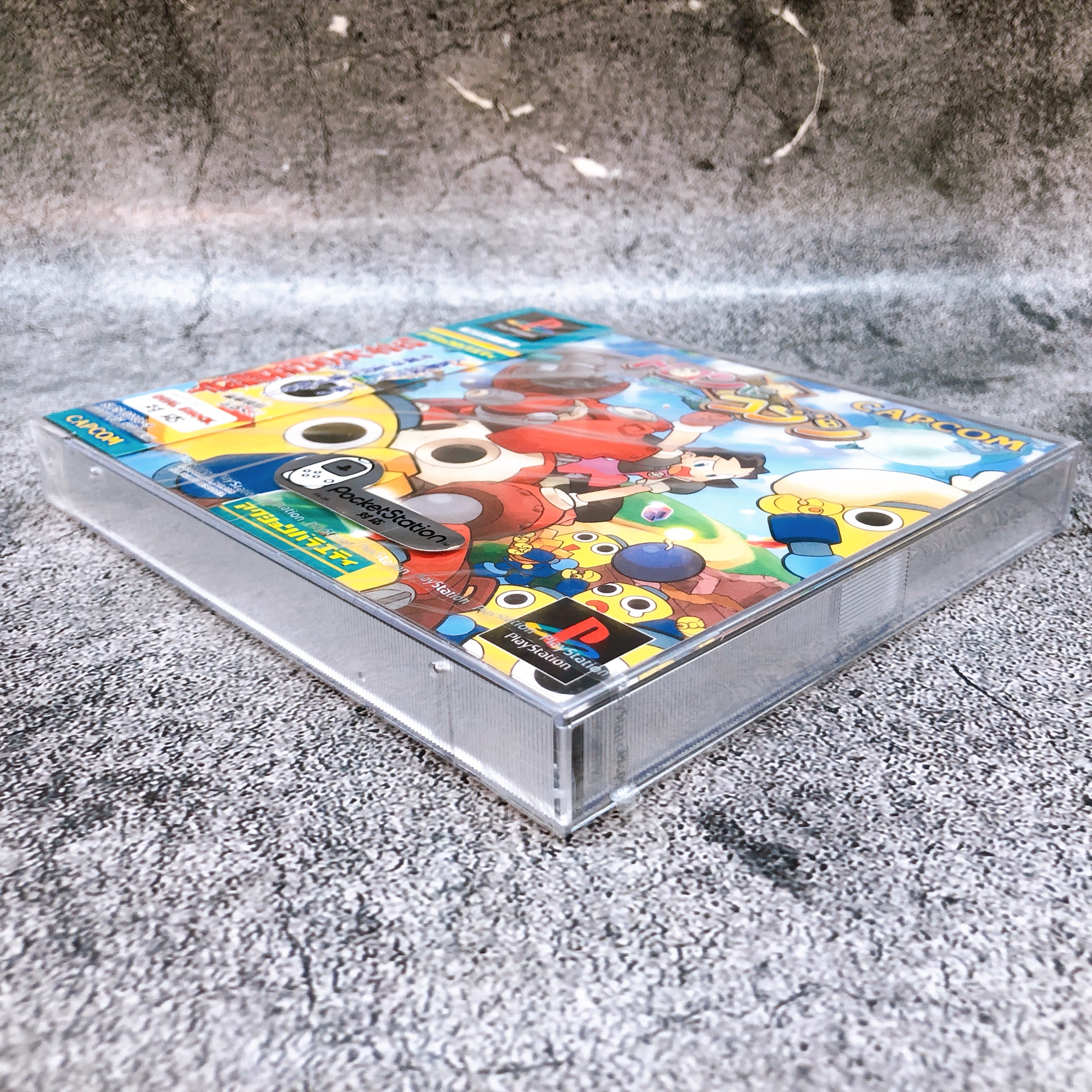 Playstation Tron ni Kobun Rockman Dash Mega Man PS1 Capcom Sony Game Sealed New