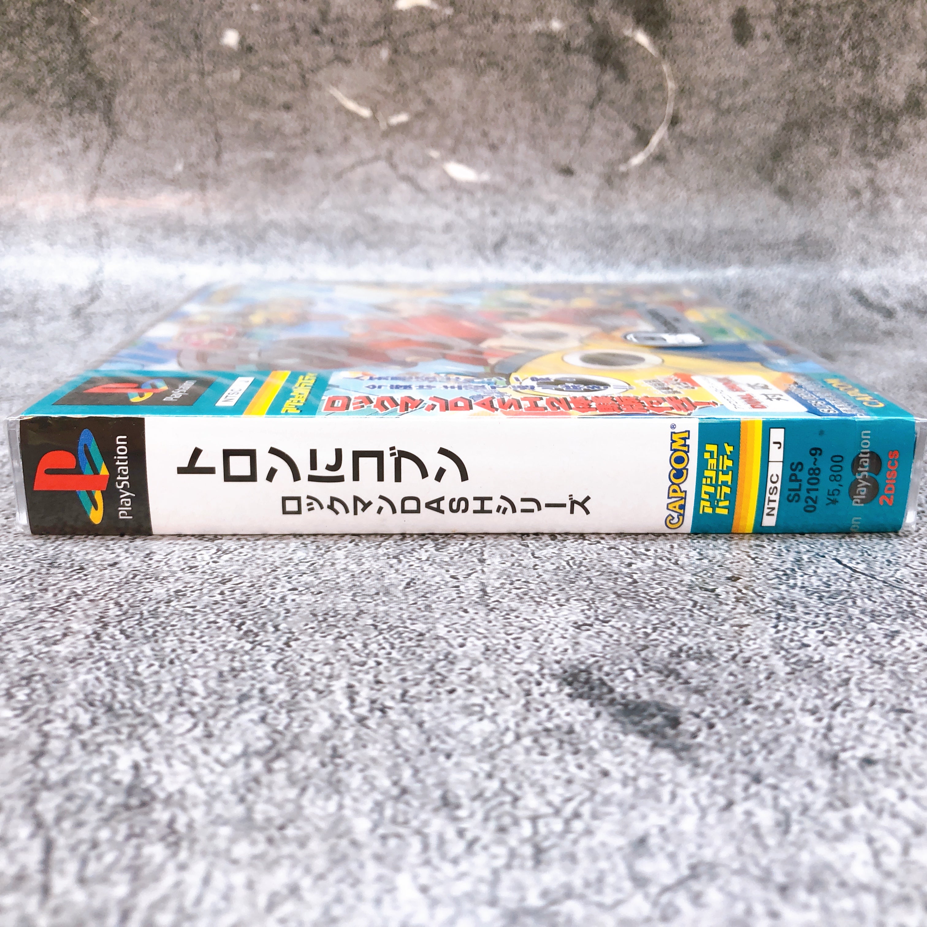 Playstation Tron ni Kobun Rockman Dash Mega Man PS1 Capcom Sony Game Sealed New