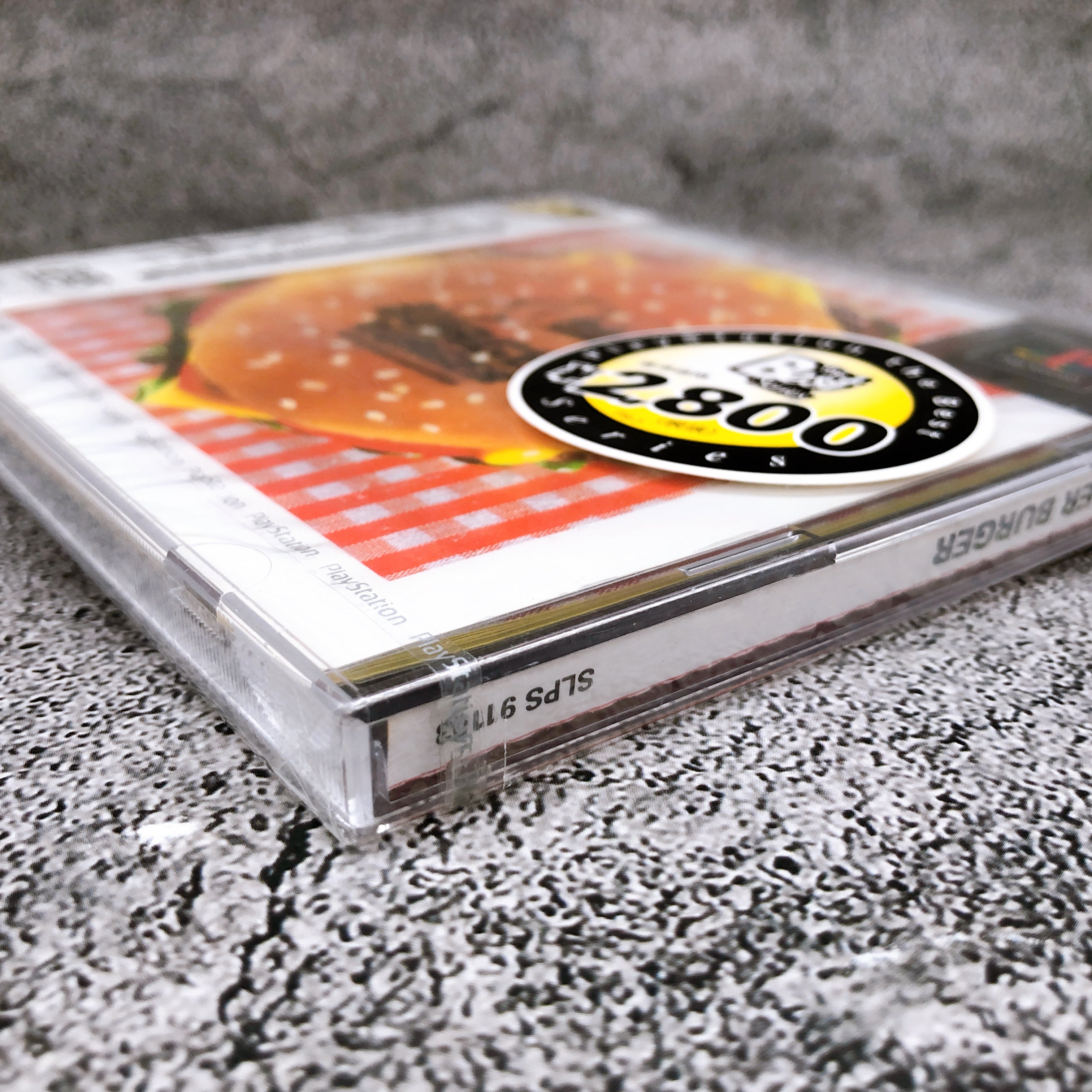 Playstation BURGER BURGER the Best PS1 GAPS Japan Game Sealed New