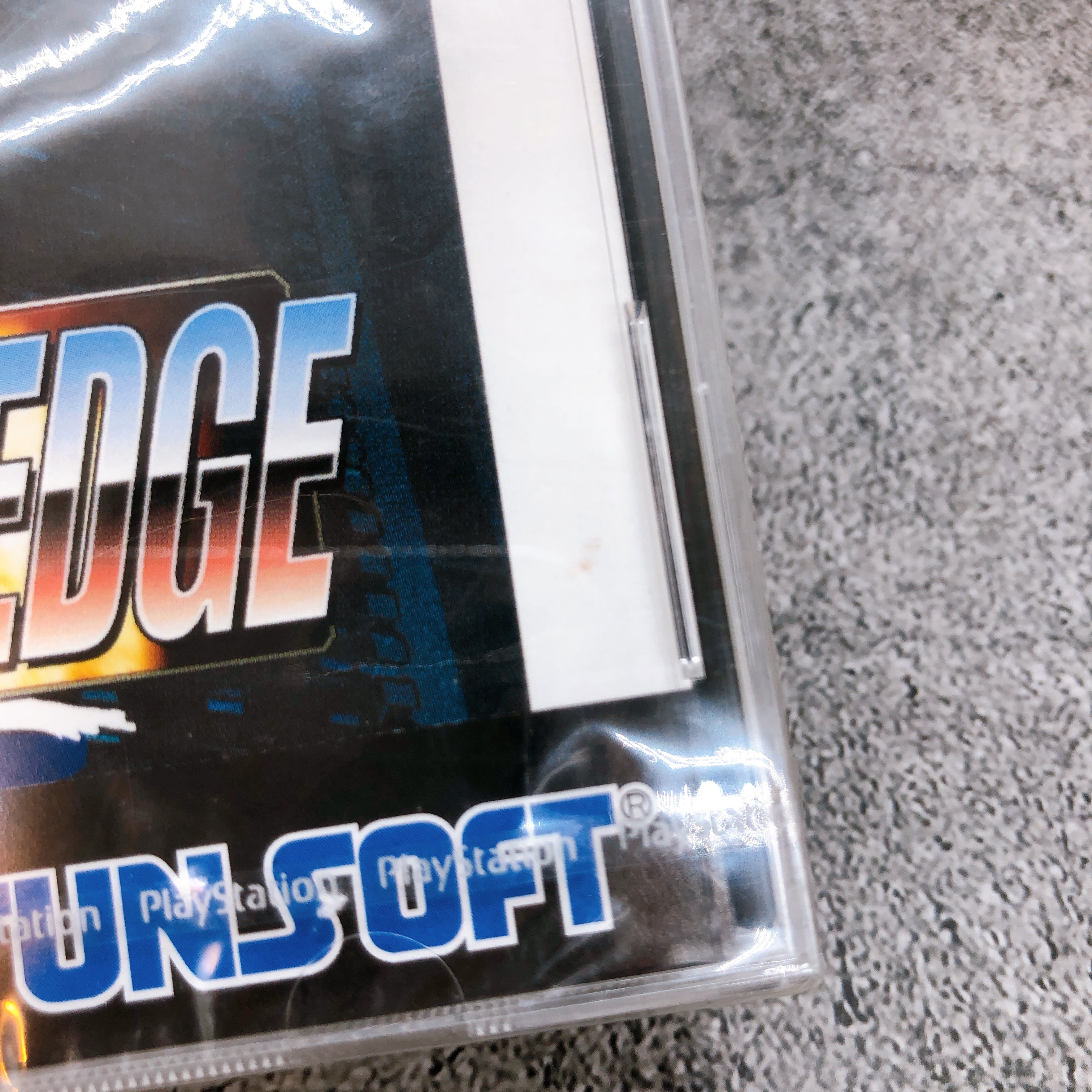 Playstation HARD EDGE Value 1500 PS1 Sunsoft Japan Game Sealed New