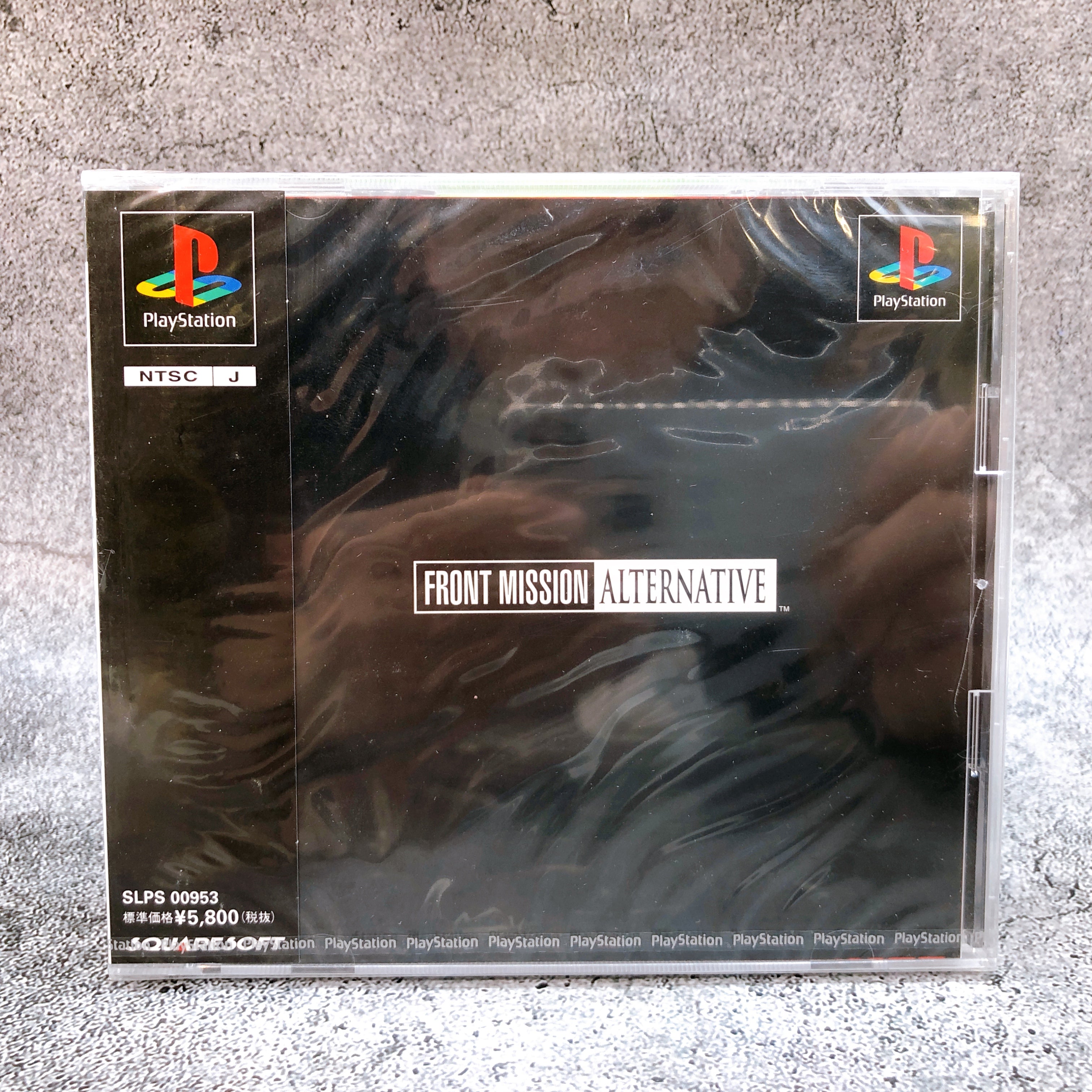 Playstation Front Mission Alternative PS1 Square Soft Japan Game Sealed NEW