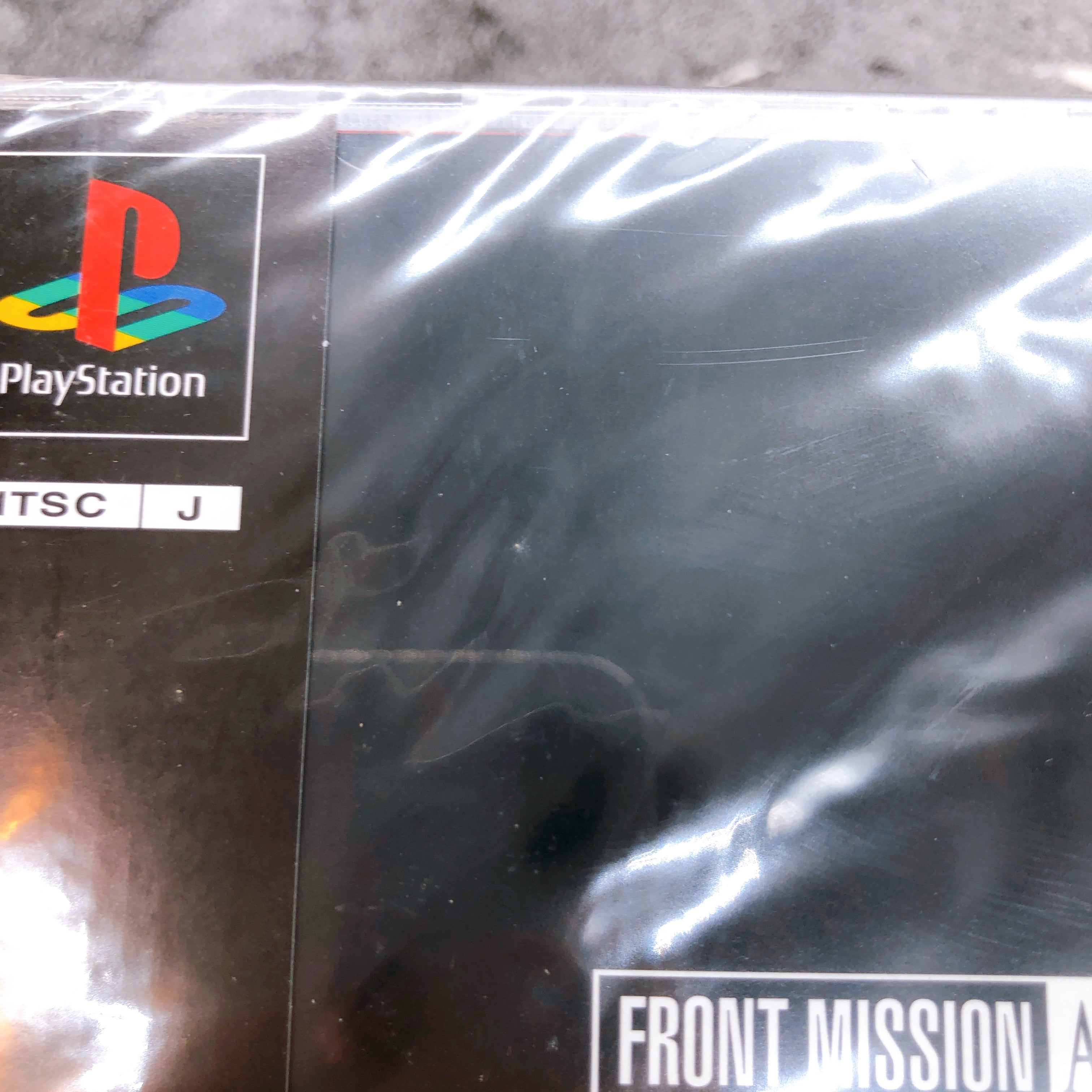 Playstation Front Mission Alternative PS1 Square Soft Japan Game Sealed NEW