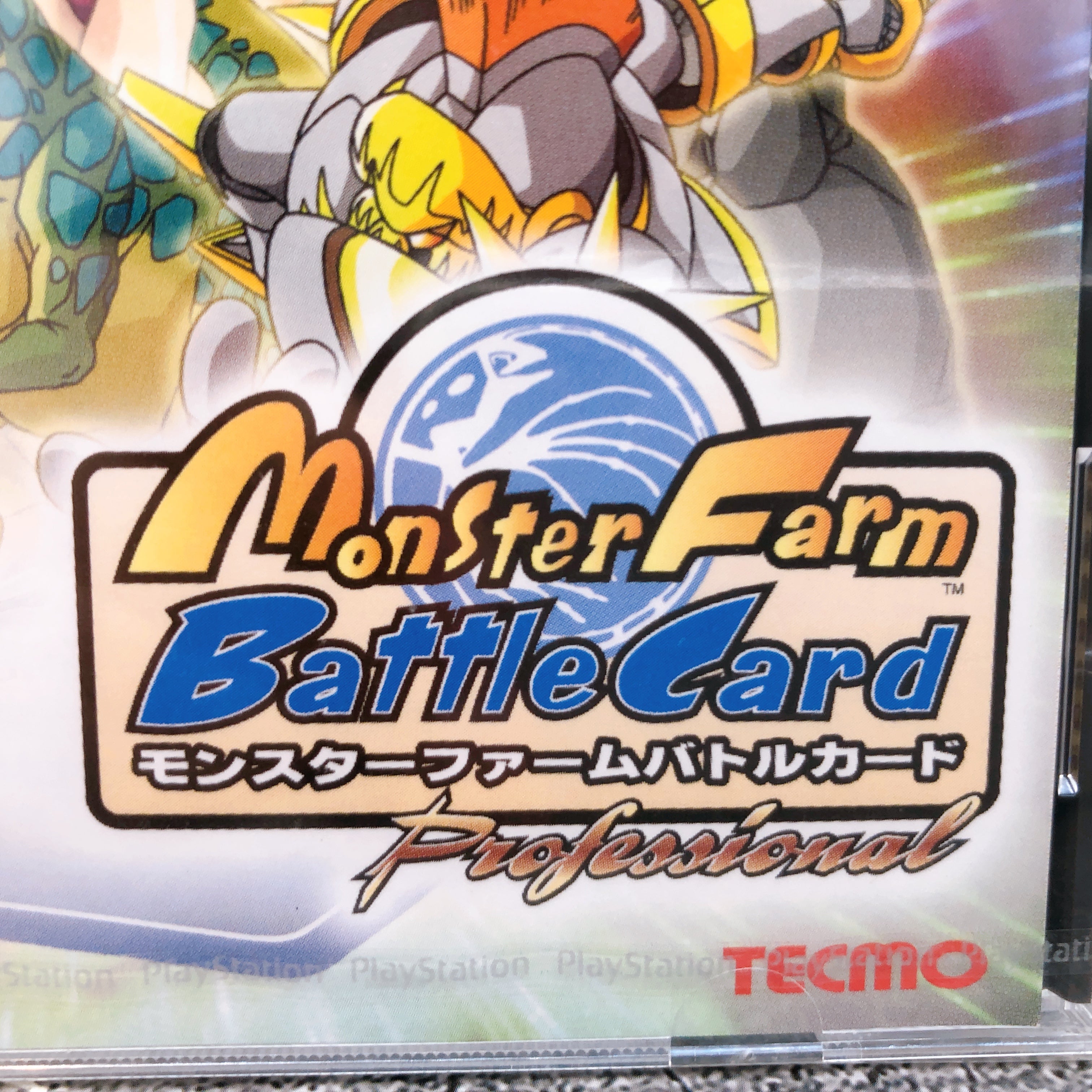 Playstation Monster Farm Battle Card PS1 Tecmo Japan Game Sealed New