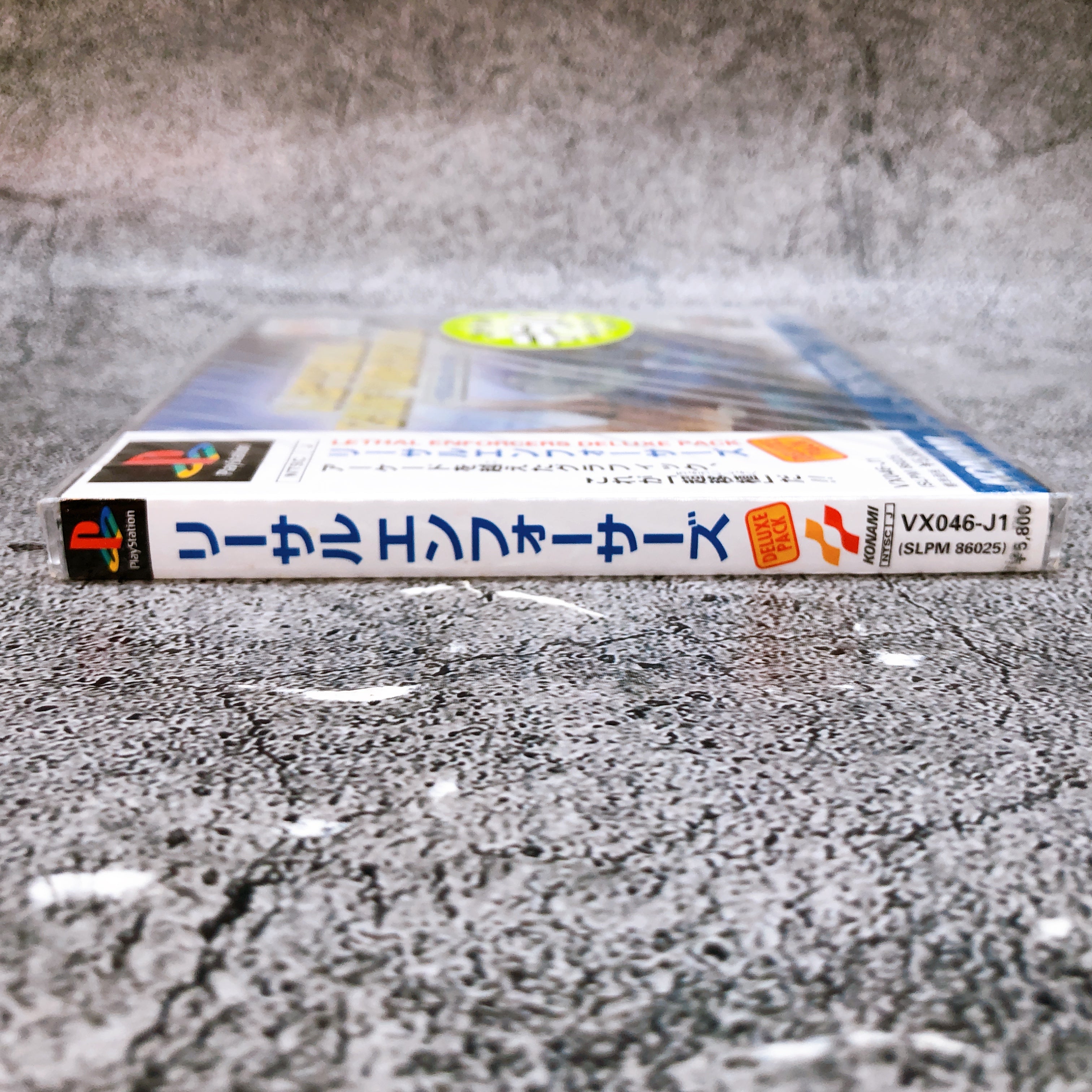 Playstation Lethal Enforcers Deluxe Pack PS1 Konami Shooting Game Sealed NEW