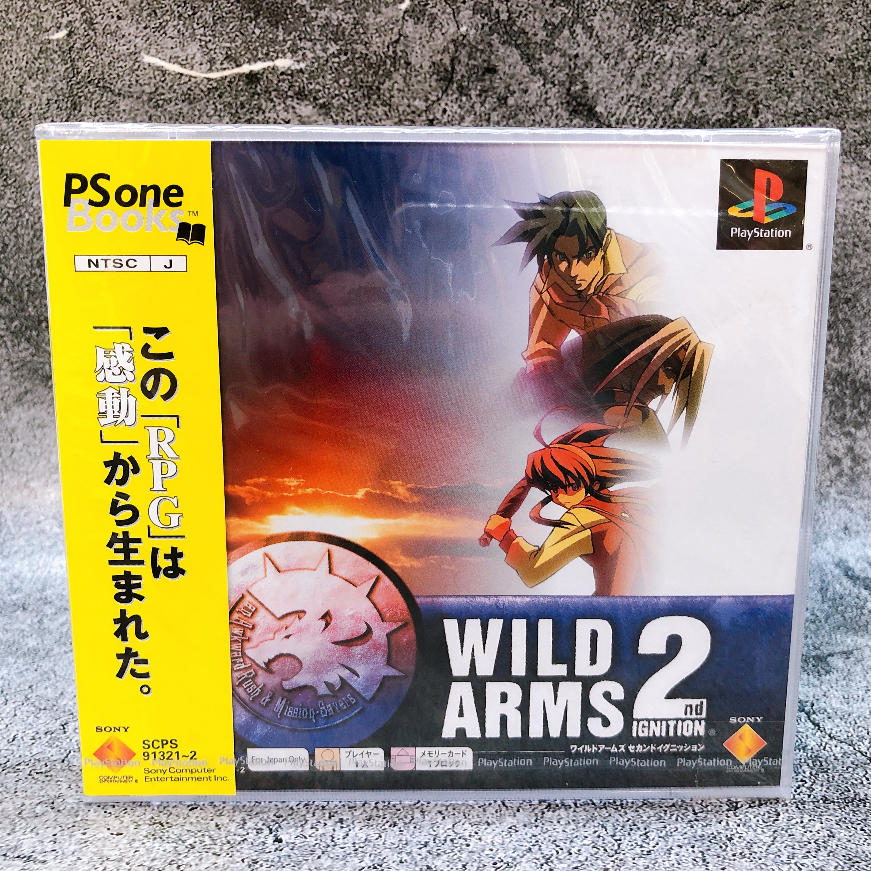Playstation Wild Arms 2nd Ignition PS one Books PS1 Sony Game Sealed New