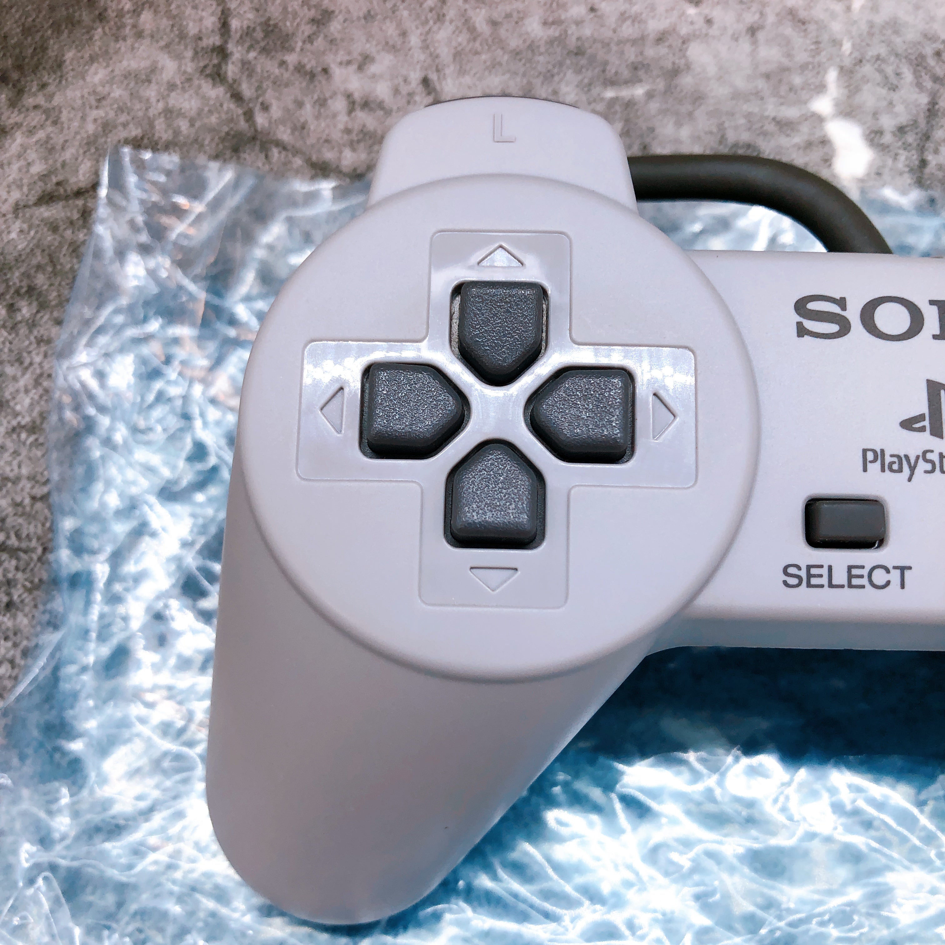 PlayStation Official Controller SCPH-1010 Gray PS1 Sony Japan Game Accessories