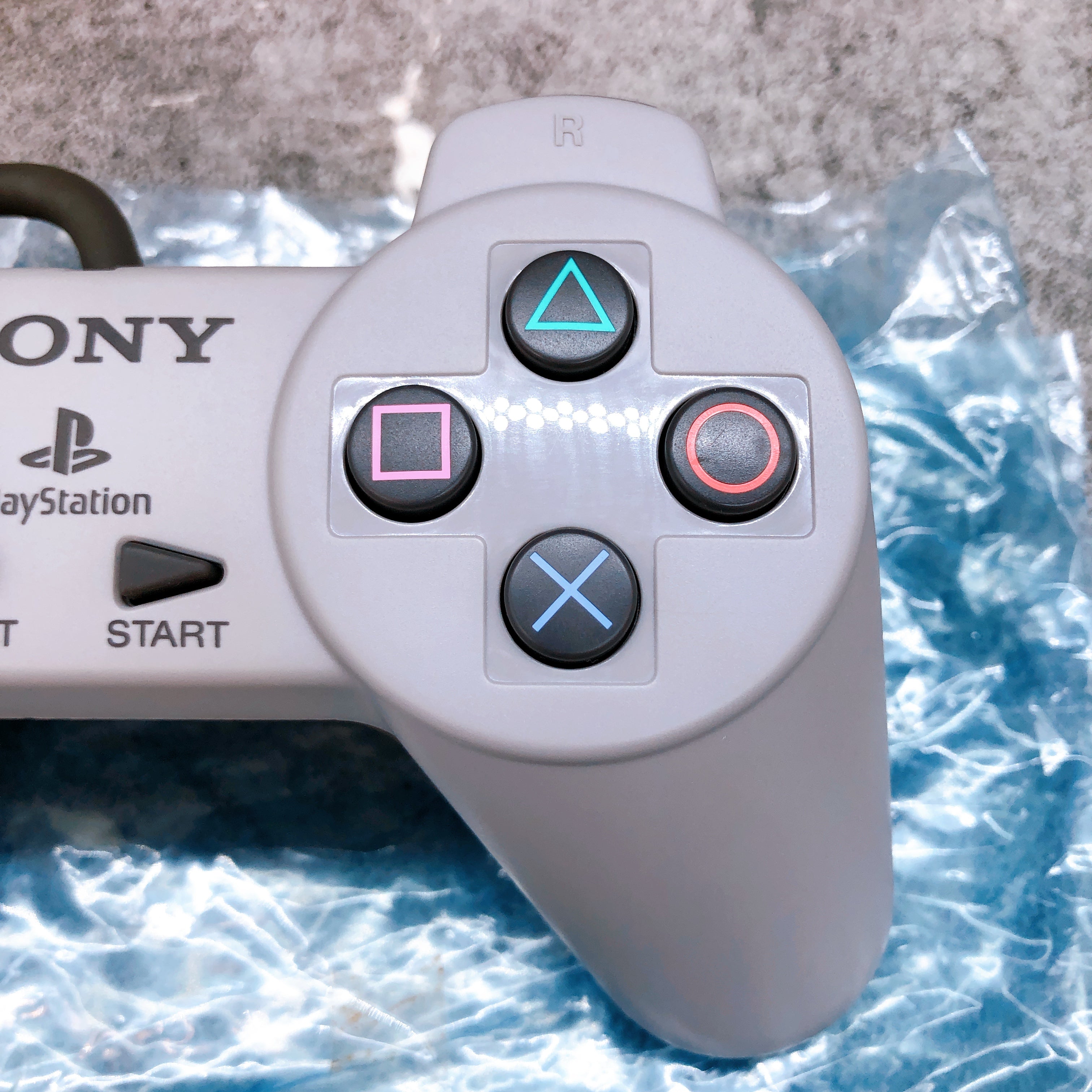 PlayStation Official Controller SCPH-1010 Gray PS1 Sony Japan Game Accessories