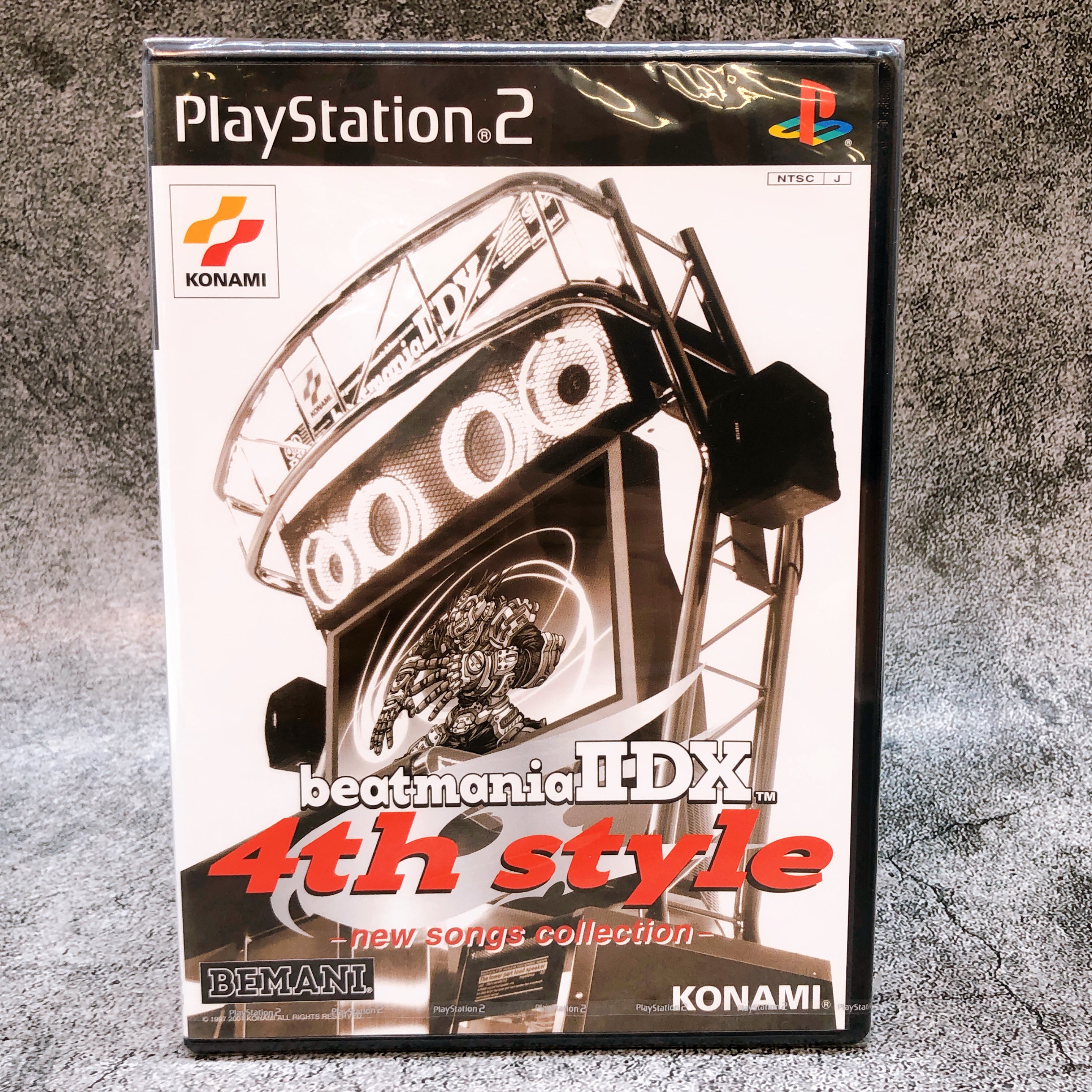 PS2 beatmania II DX 4th style new songs collection Konami Japan Game Sealed New