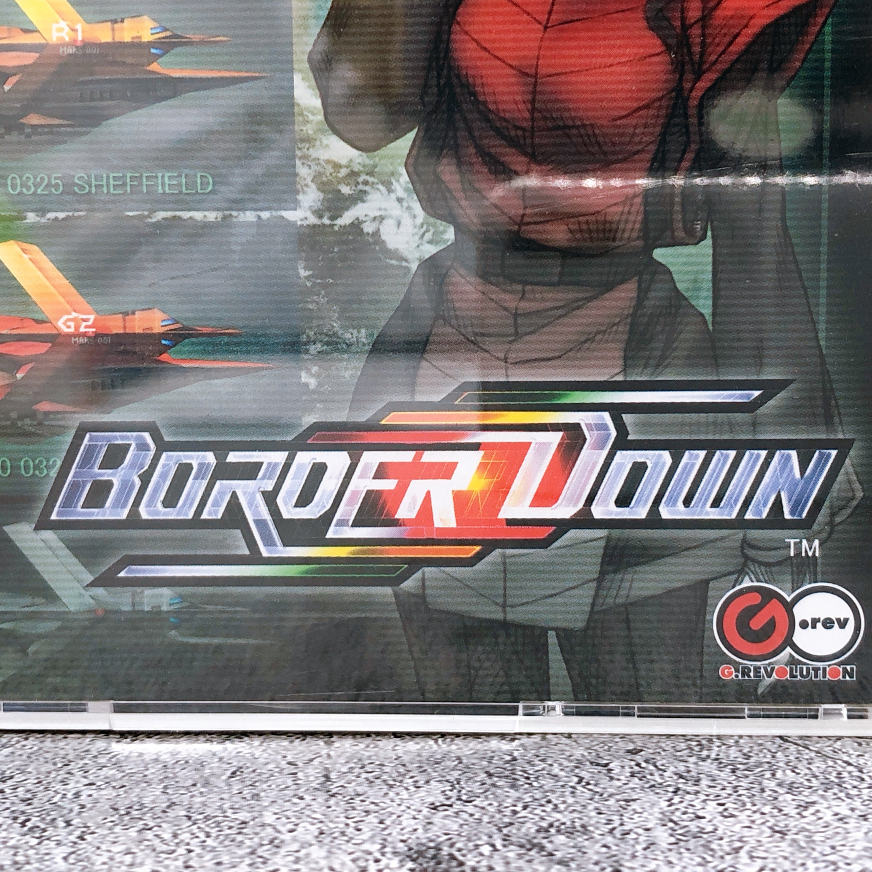 SEGA Dreamcast BORDER DOWN Limited Edition Japan Shooting DC Game Sealed New