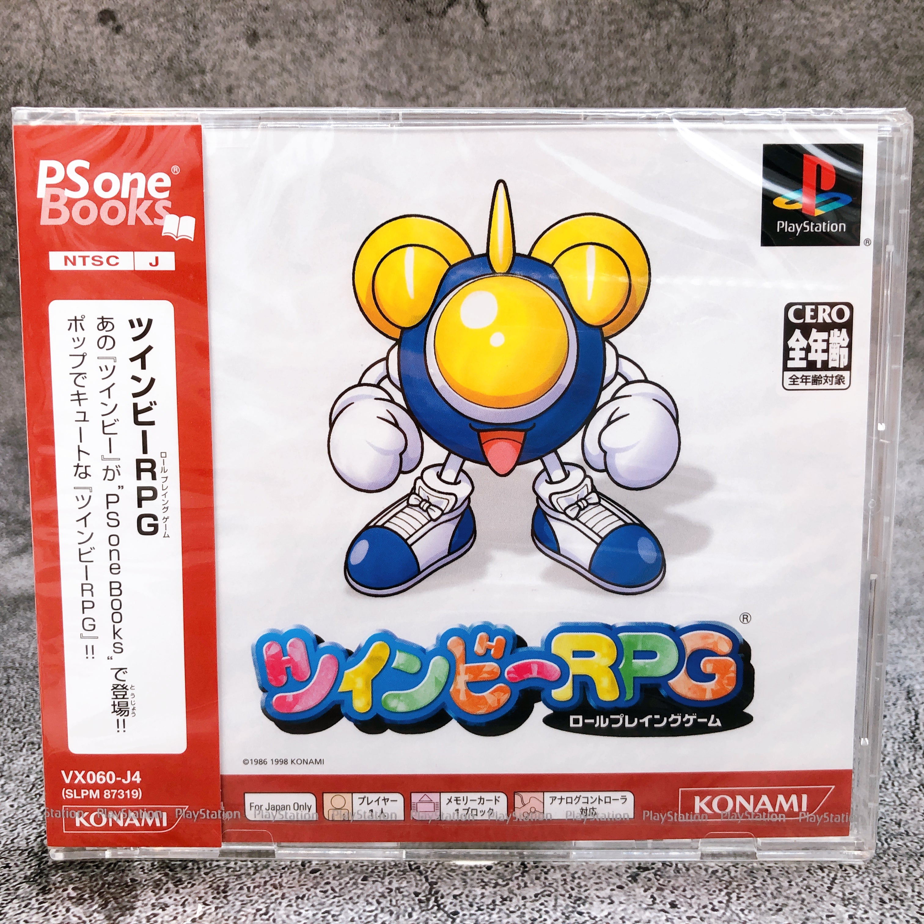 Playstation PS one Books Twinbee RPG PS1 Konami Japan Game Sealed New