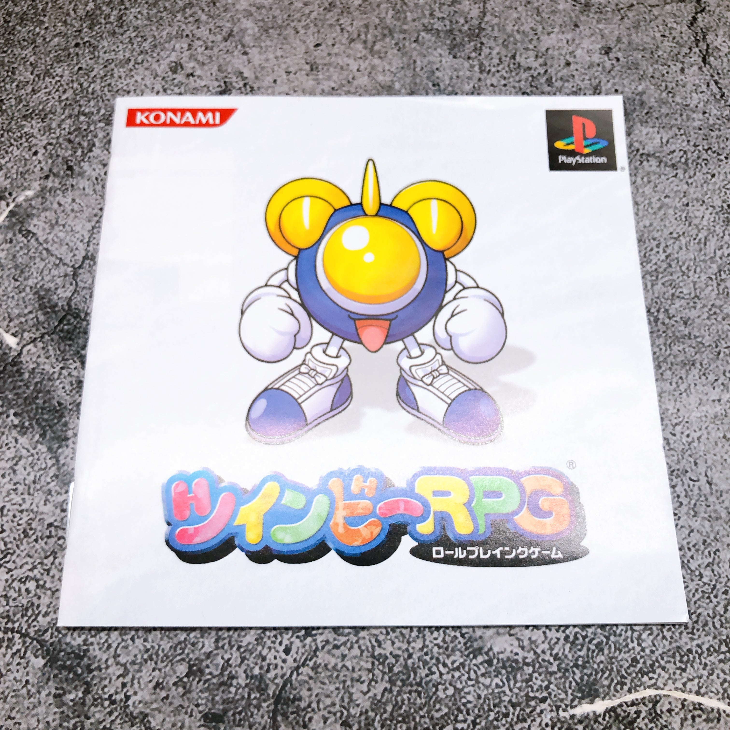 Playstation PS one Books Twinbee RPG PS1 Konami Japan Game Sealed New