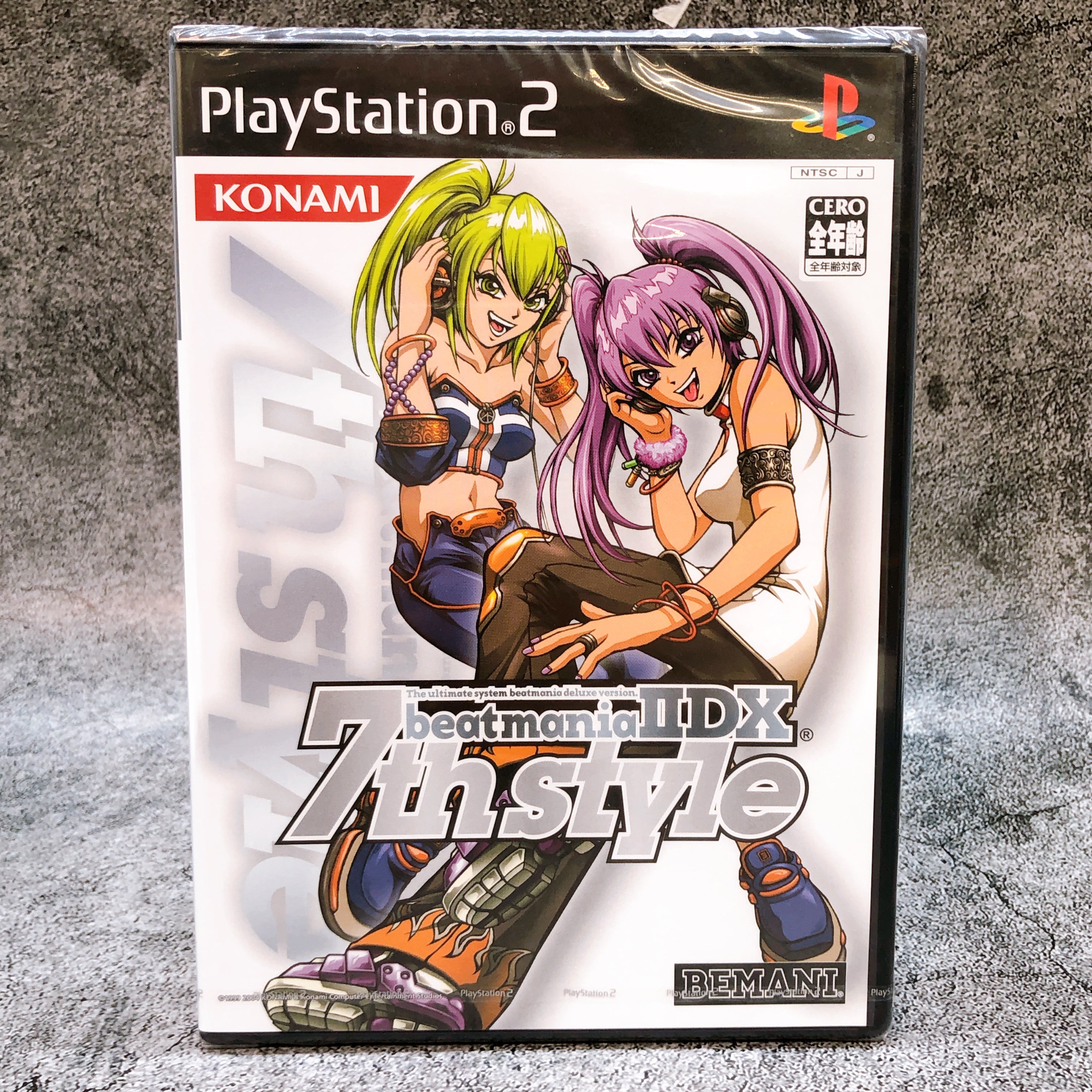 Playstation 2 beatmania II DX 7th Style PS2 Konami Japan Game Sealed N
