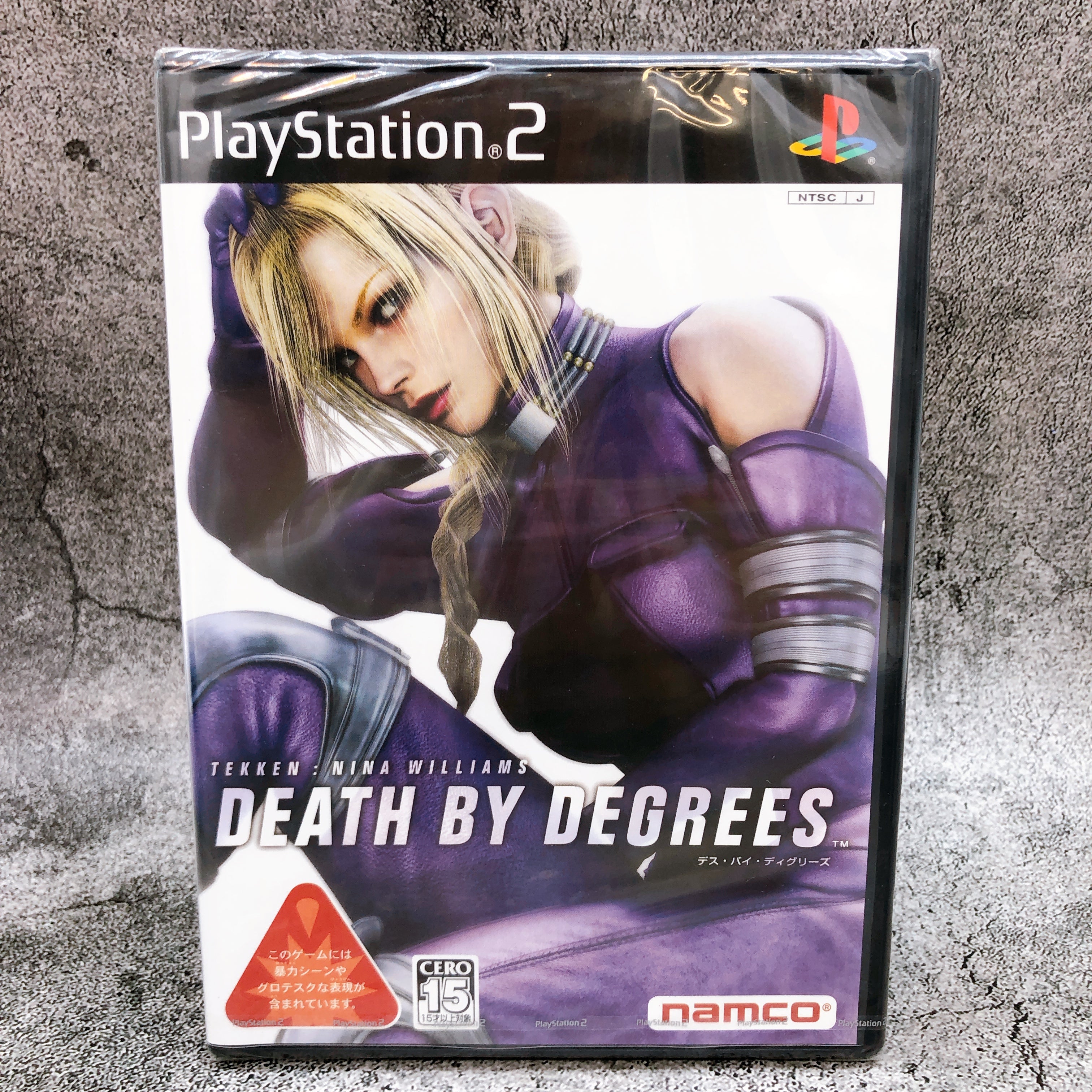 Playstation 2 Tekken Nina Williams Death by Degrees PS2 Namco Game Sealed New