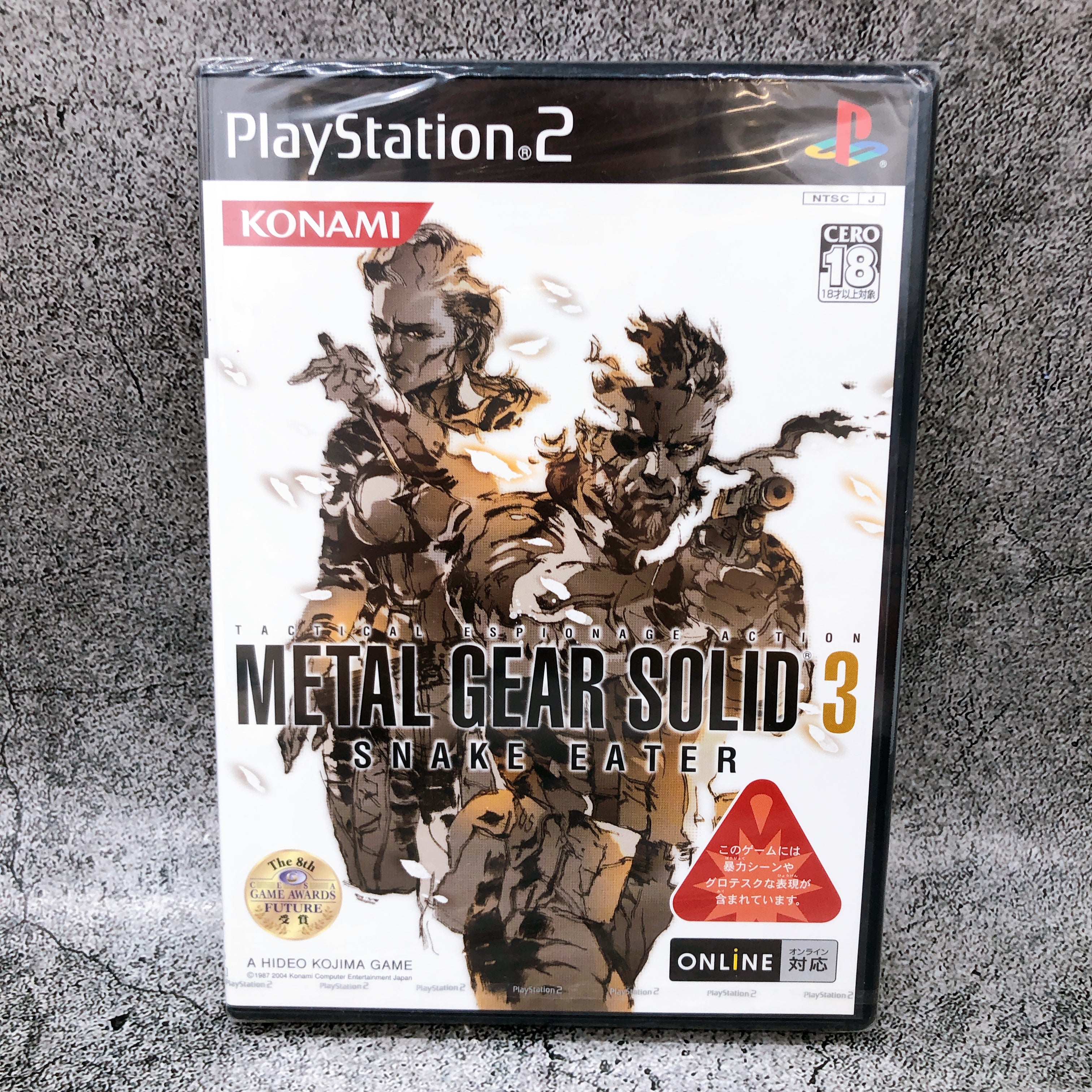 Playstation 2 Metal Gear Solid 3 Snake Eater PS2 Konami Japan Game Sealed New