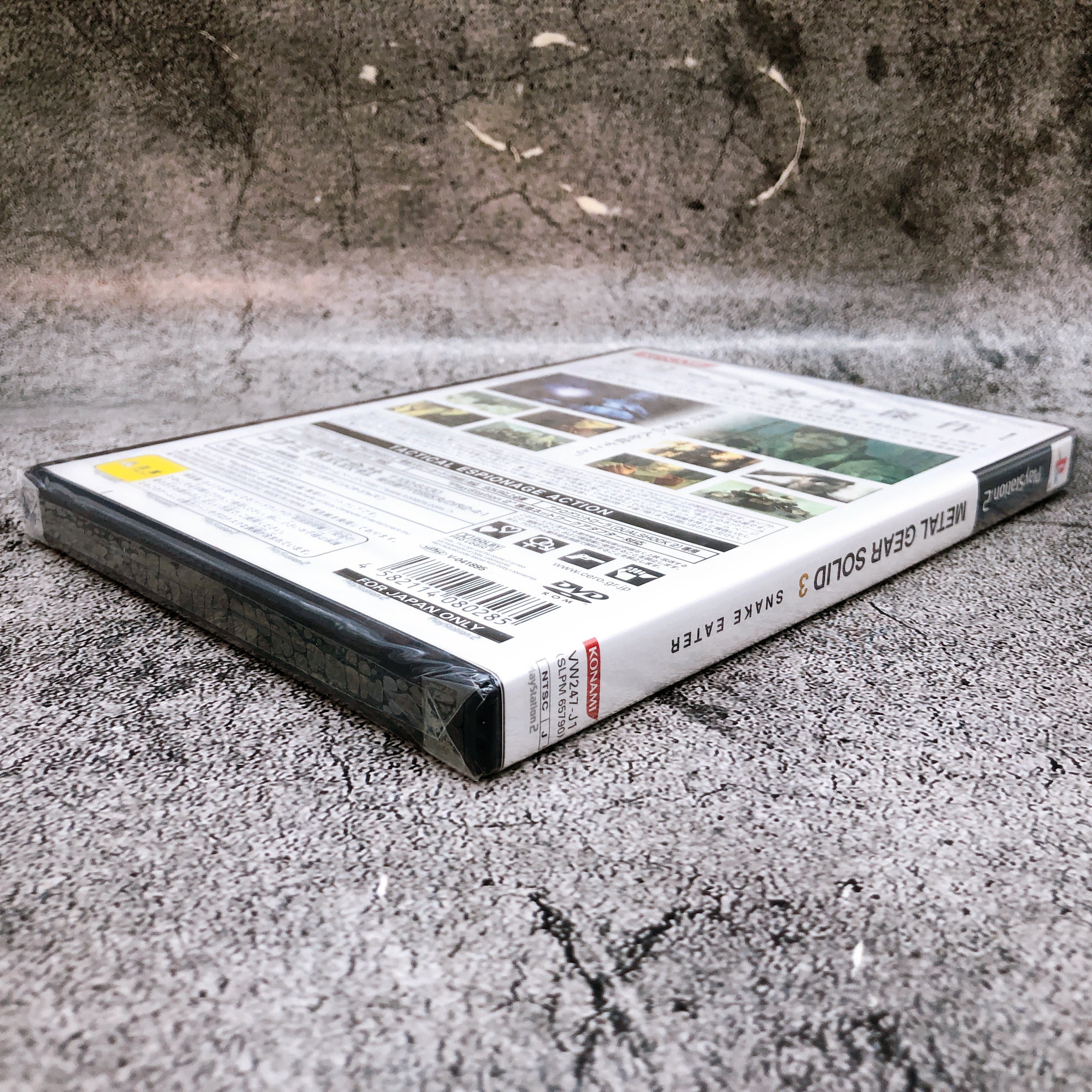 PS2 Metal Gear Solid 3 Snake Eater PlayStation 2 Konami Japan Game NEW FASTSHIP