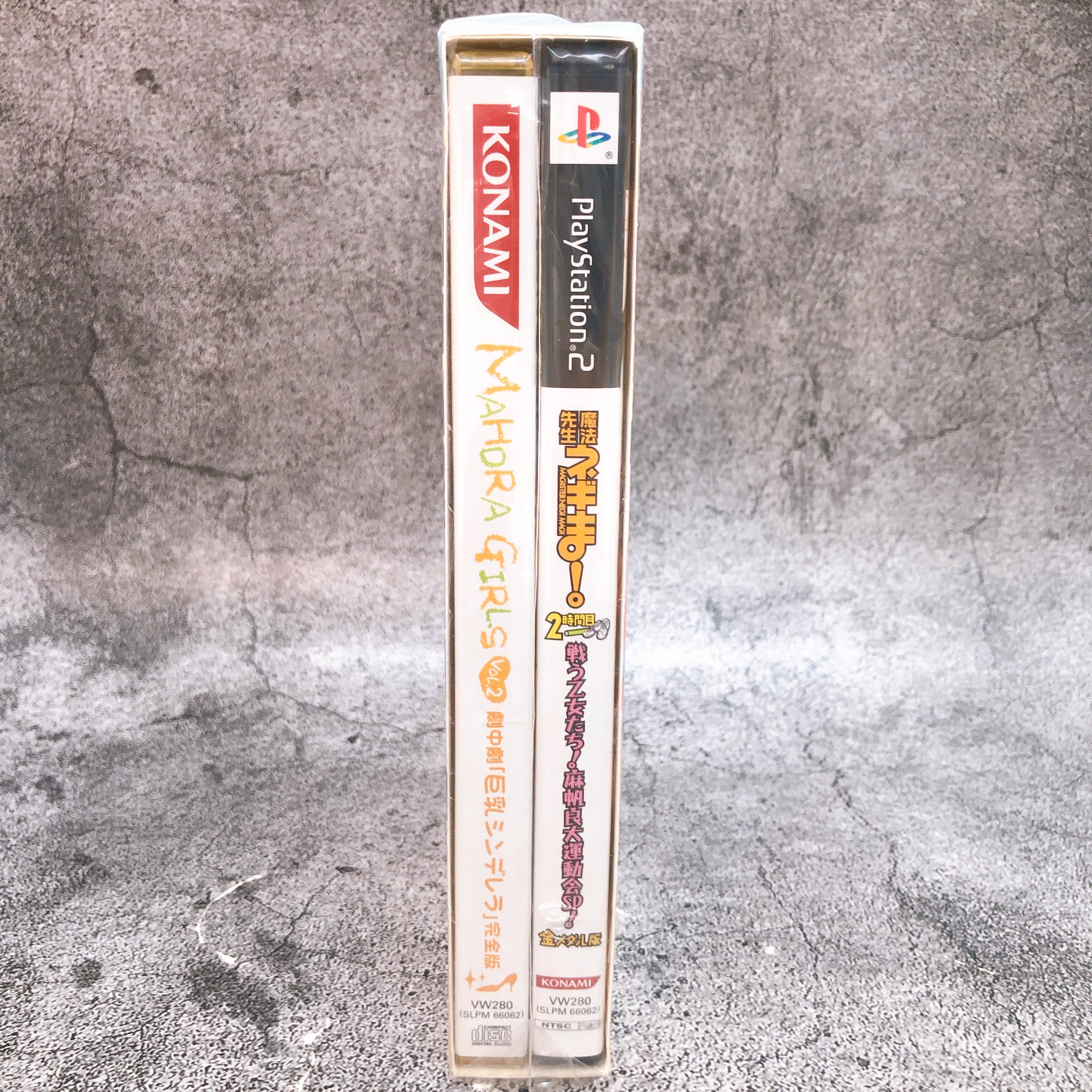 PS2 Negima Magister Negi Magi 2nd Hour Gold Medal Limited Konami Game Sealed New