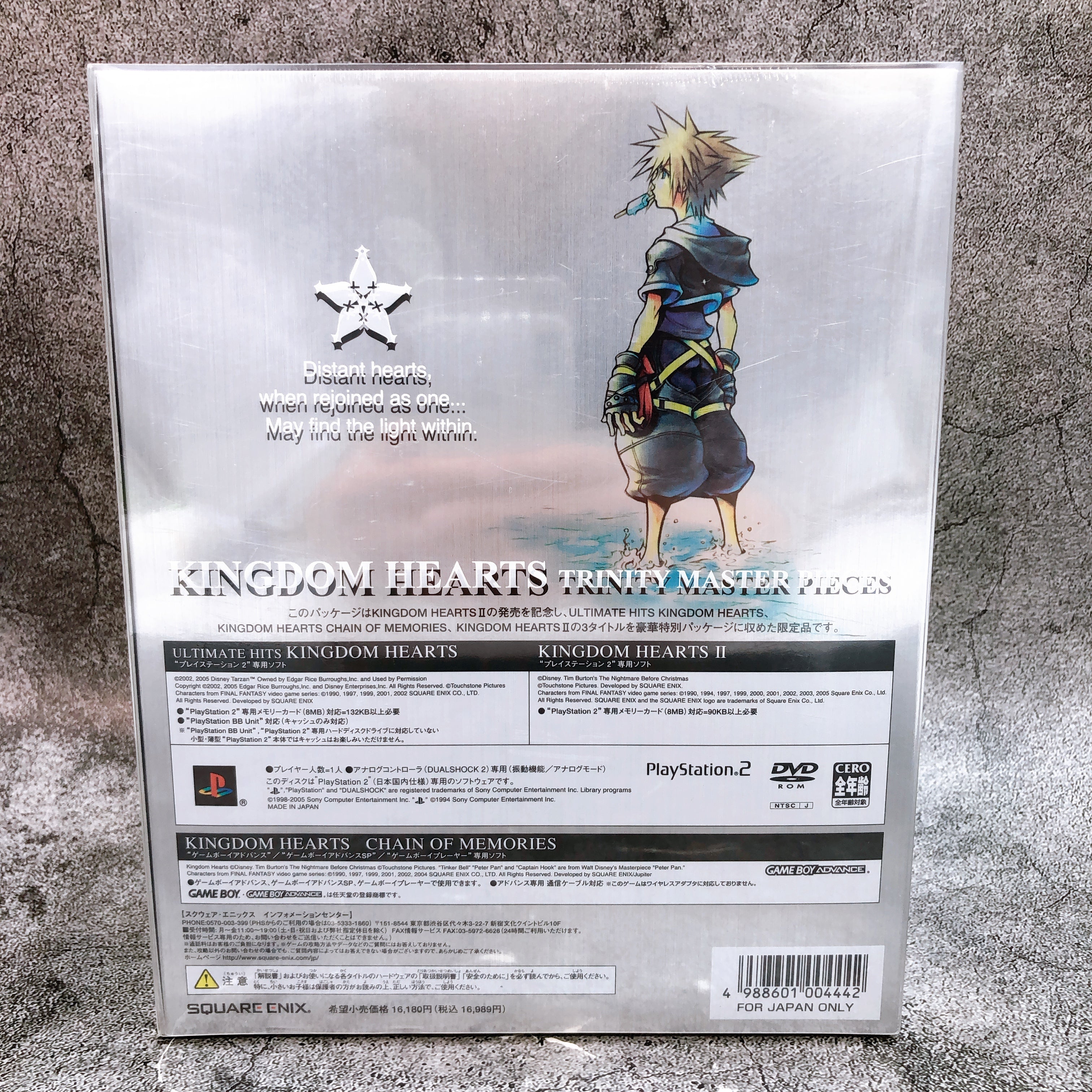 PS2 Kingdom Hearts Trinity Master Pieces Limited Edition Square Enix Sealed New