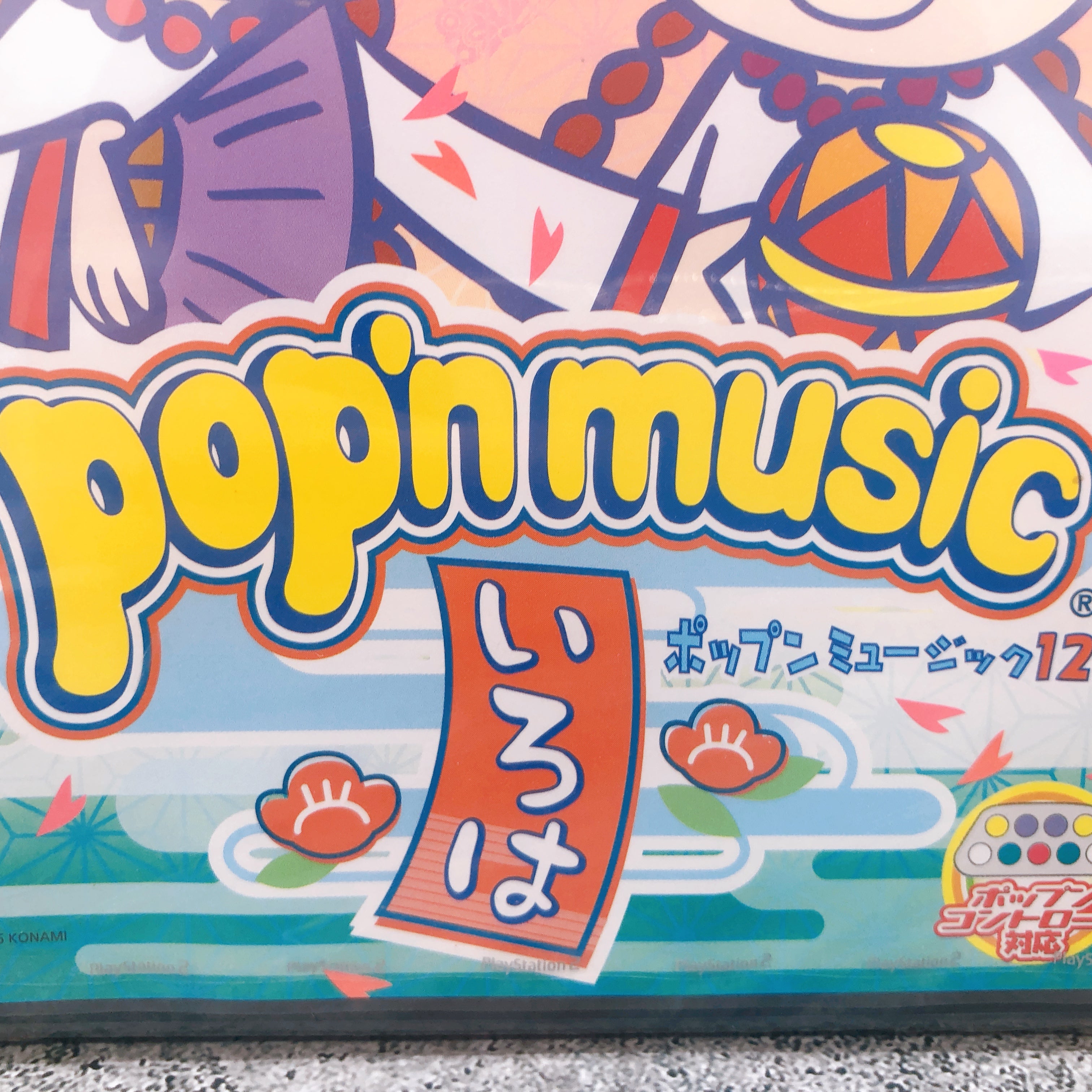 Playstation 2 Pop'n Music 12 Iroha PS2 Sony Konami Game Sealed New
