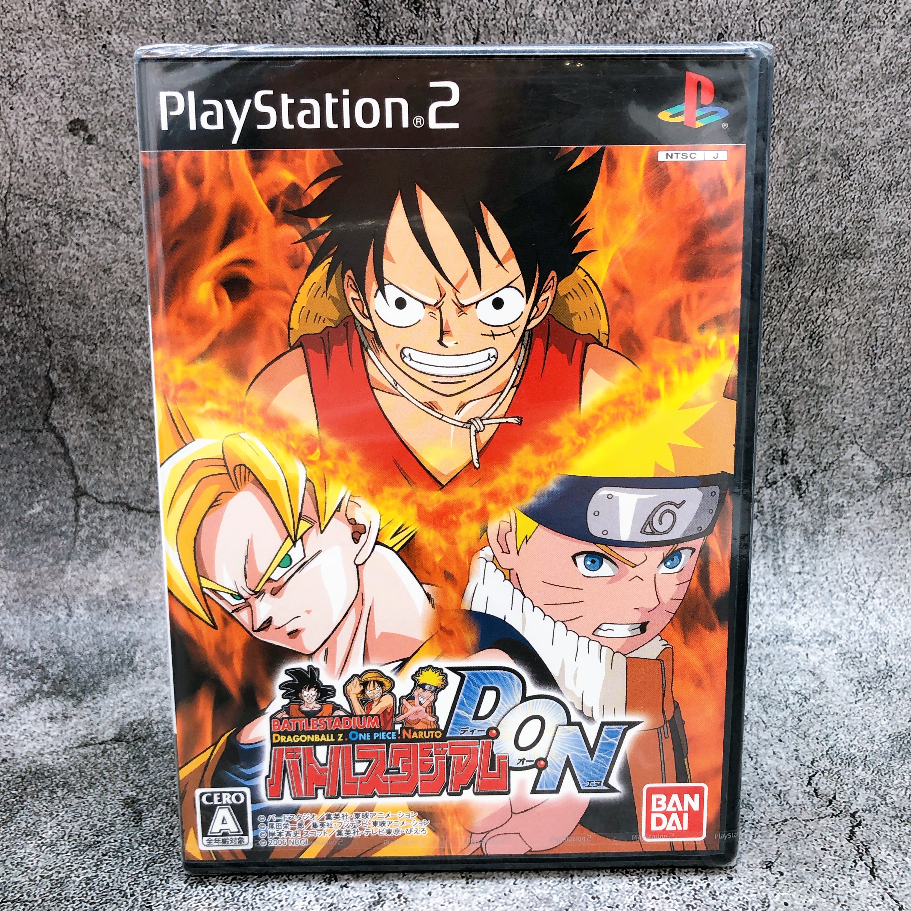 Playstation 2 Battle Stadium D.O.N PS2 Bandai Japan Fighting Game Sealed New